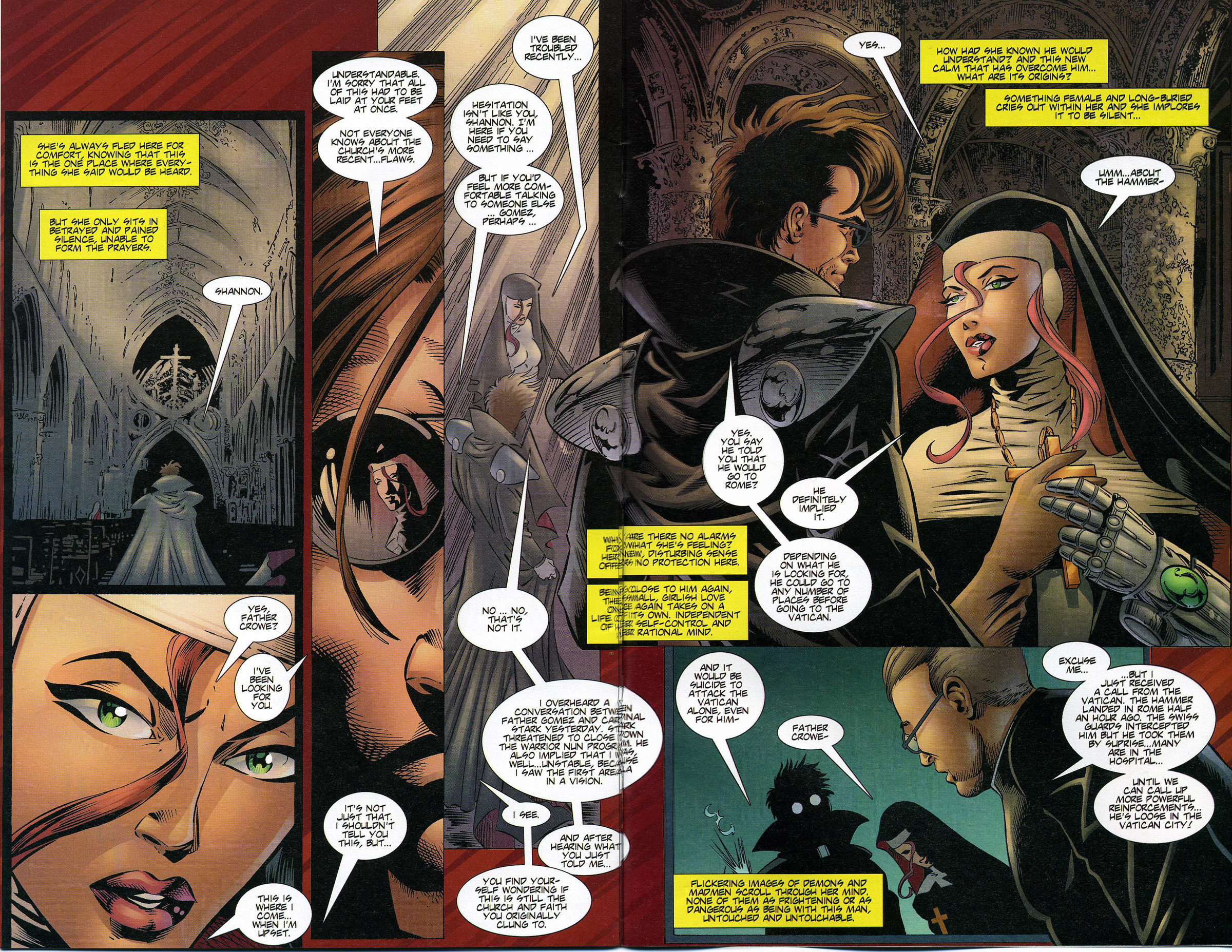 Read online Warrior Nun Areala comic -  Issue #2 - 22