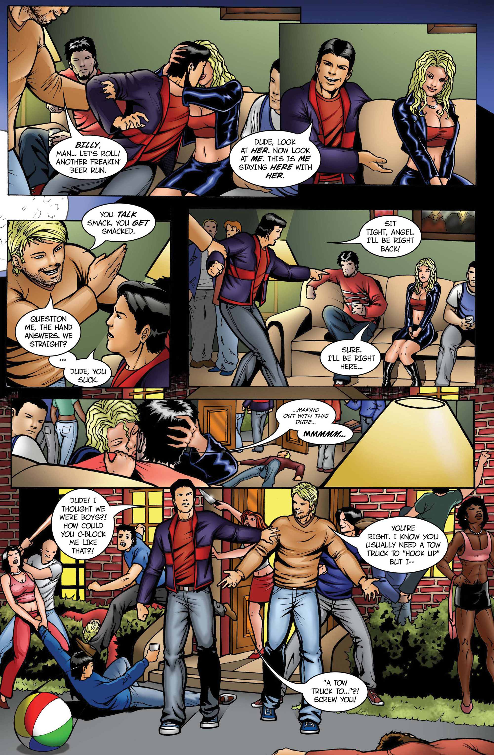 Read online Chaos Campus: Sorority Girls Vs. Zombies comic -  Issue #1 - 8