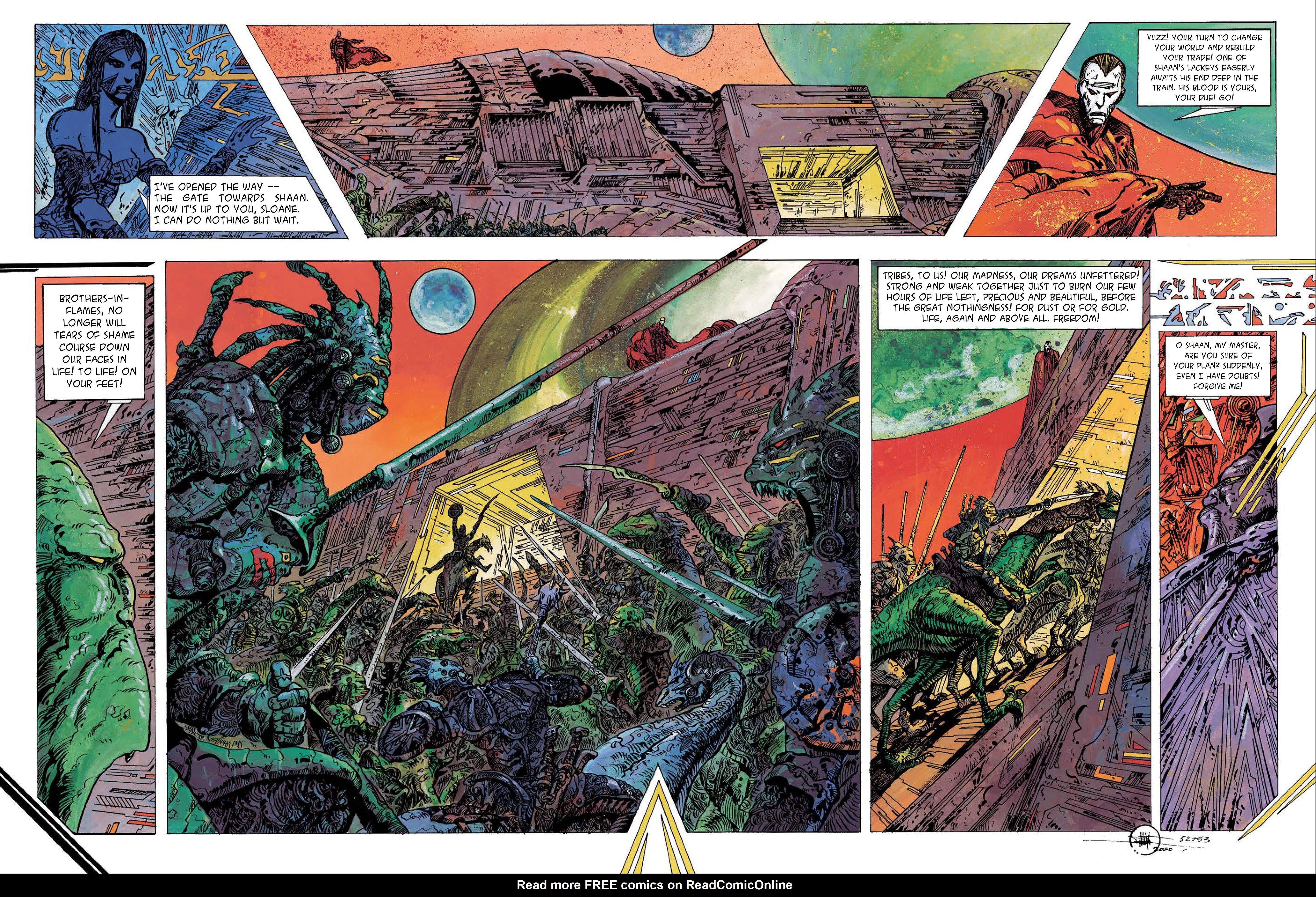 Read online Lone Sloane: Chaos comic -  Issue # Full - 49
