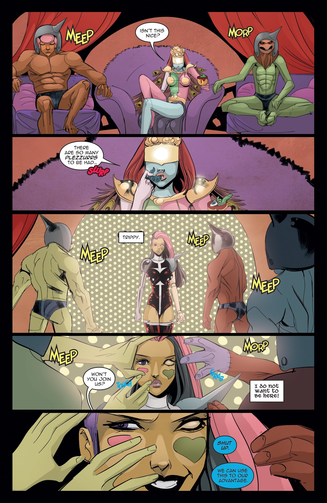 Read online Danger Doll Squad: Galactic Gladiators comic -  Issue #3 - 7