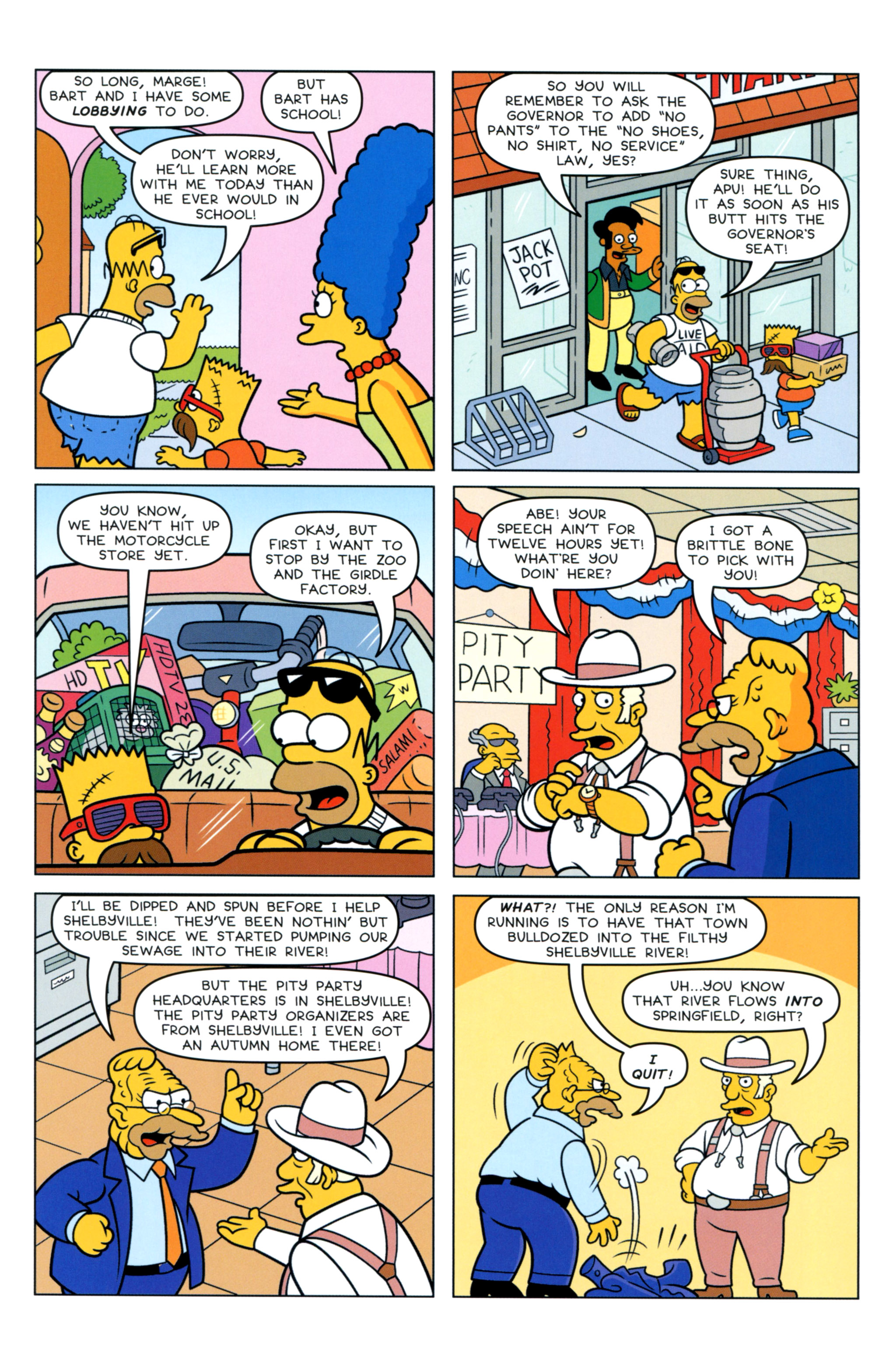 Read online Simpsons Comics comic -  Issue #209 - 23