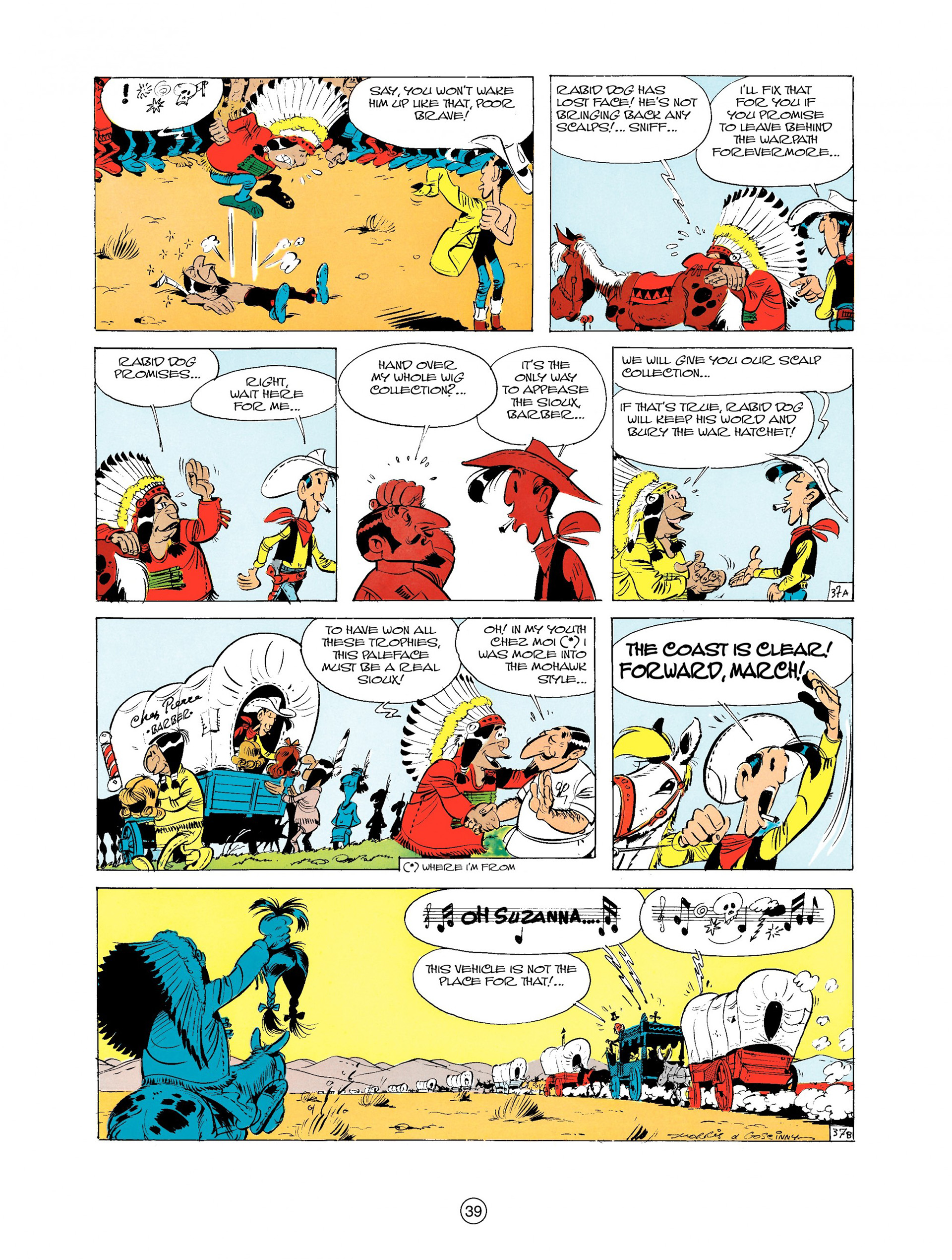 Read online A Lucky Luke Adventure comic -  Issue #9 - 39