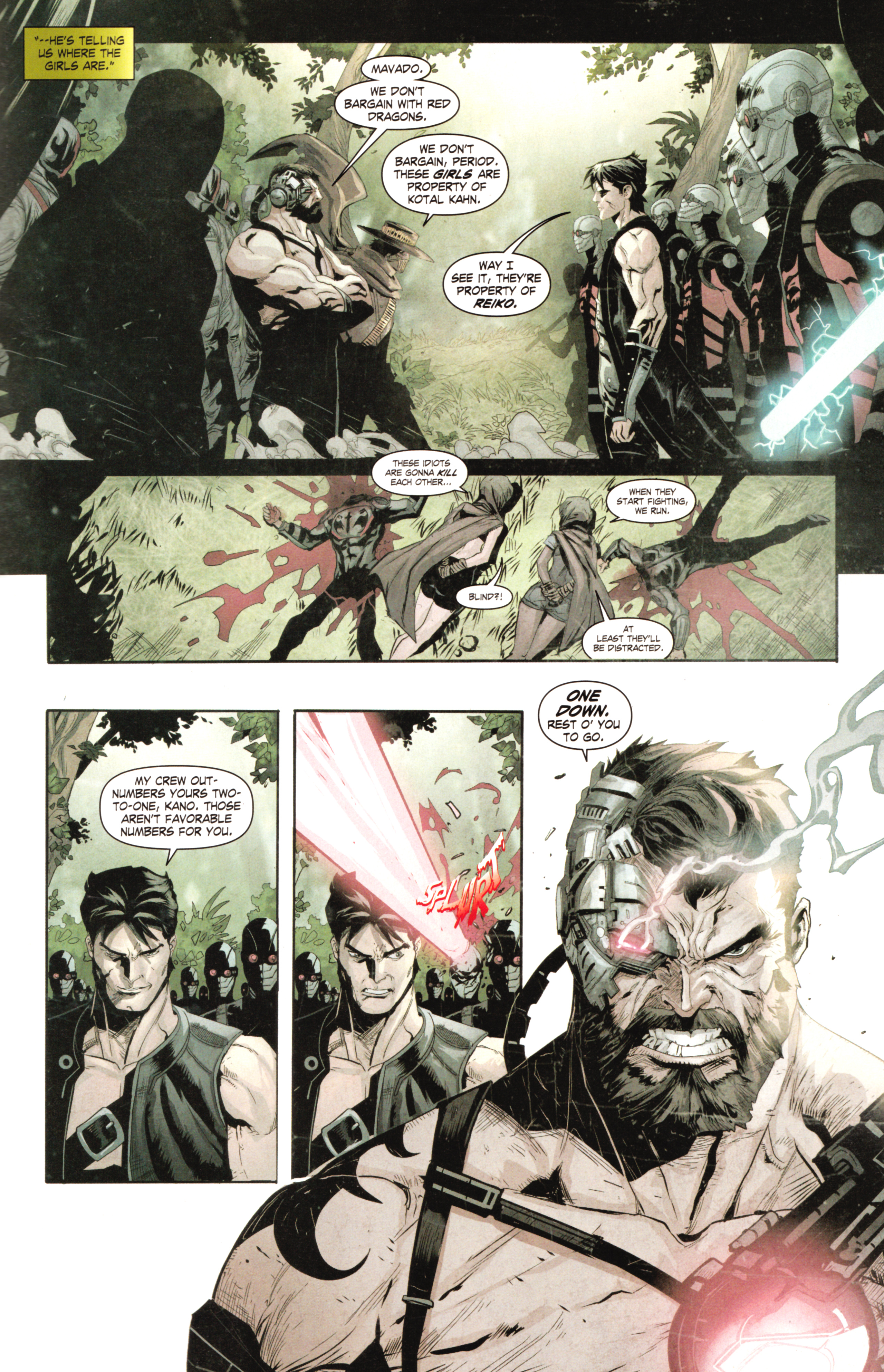 Read online Mortal Kombat X [II] comic -  Issue #4 - 29