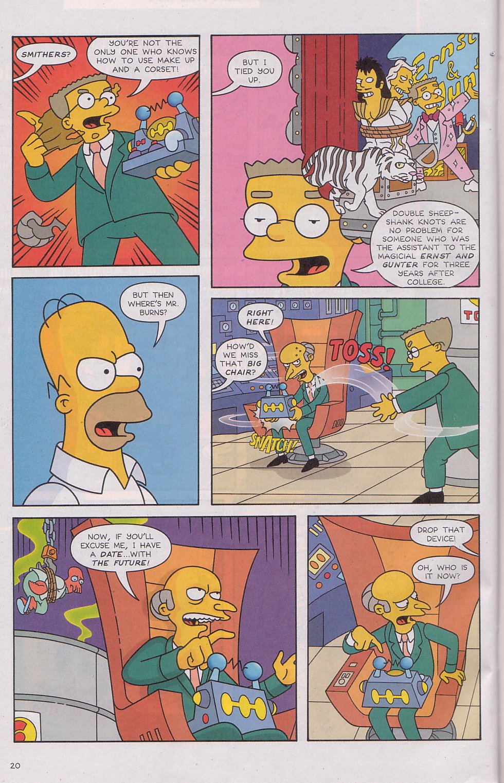 Read online The Futurama/Simpsons Infinitely Secret Crossover Crisis comic -  Issue #2 - 23