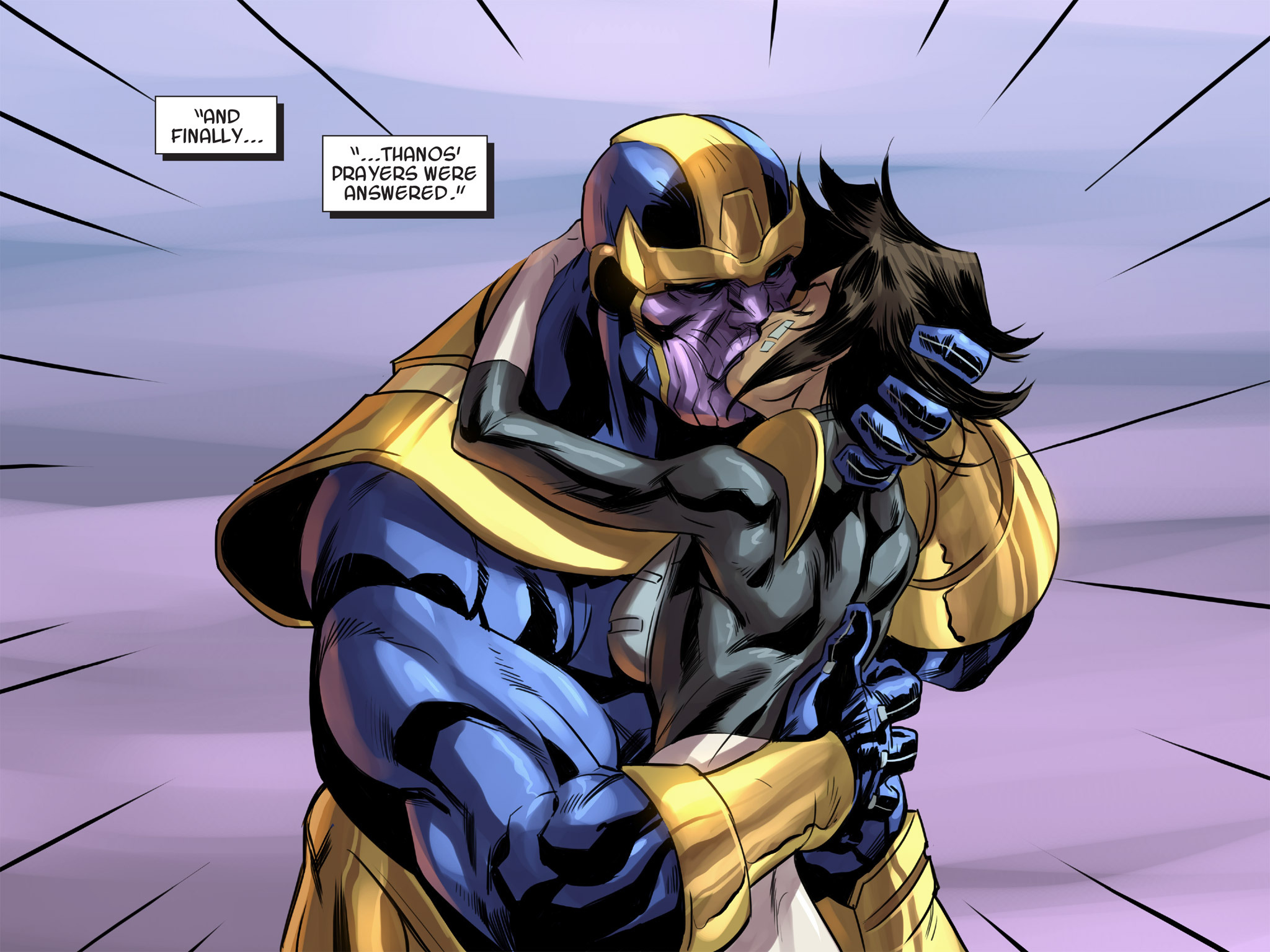 Read online Thanos: A God Up There Listening comic -  Issue # TPB - 326
