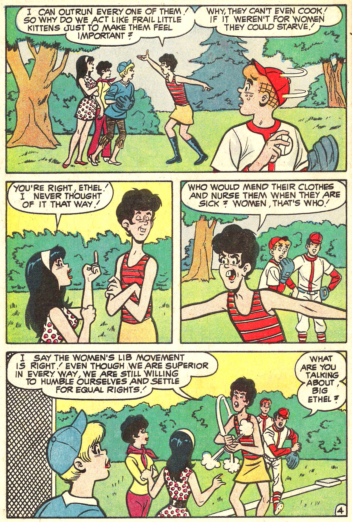 Read online Archie's TV Laugh-Out comic -  Issue #8 - 46