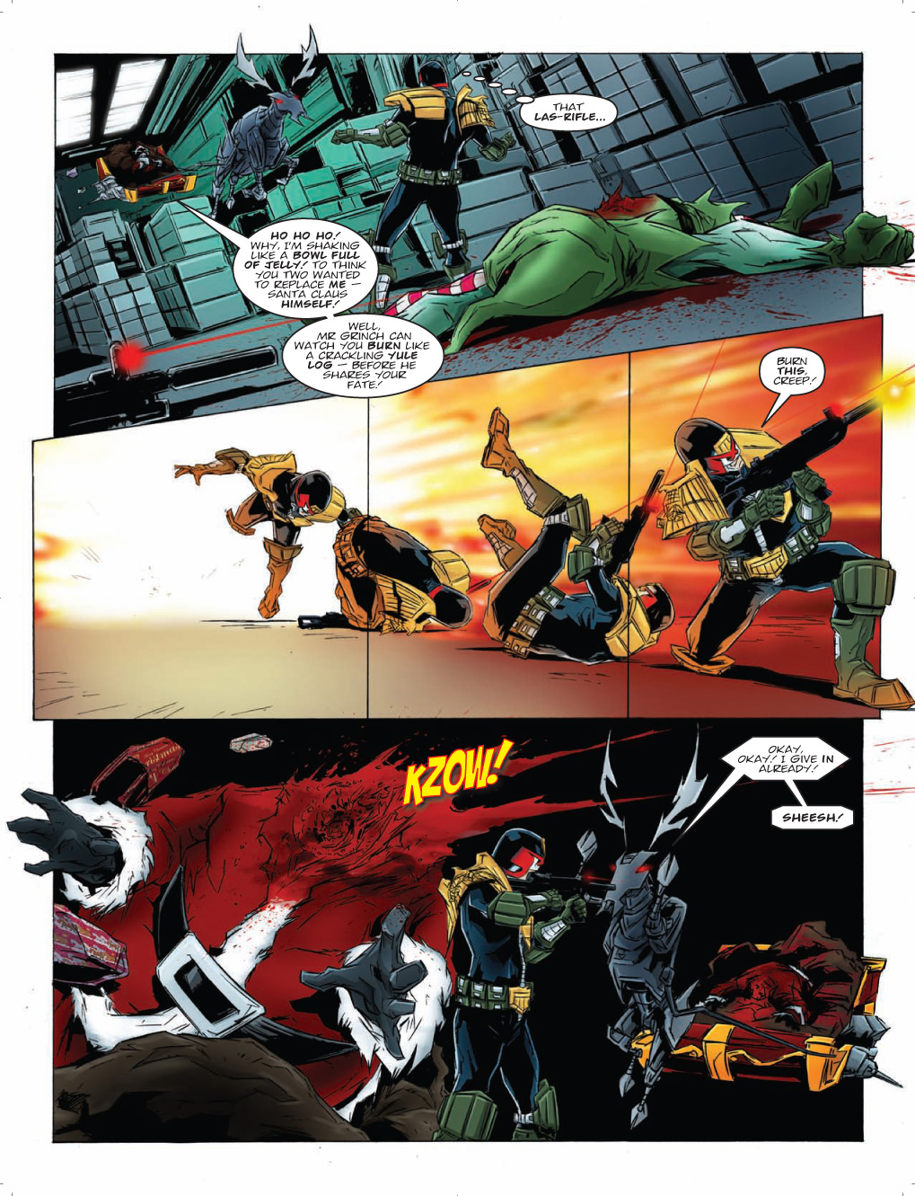 Read online Judge Dredd Megazine (Vol. 5) comic -  Issue #318 - 14