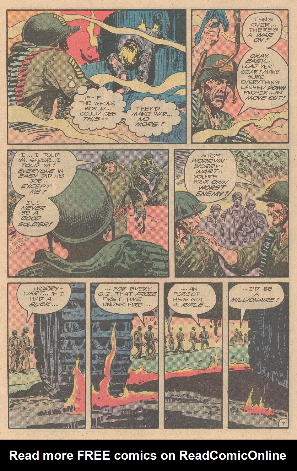 Read online Sgt. Rock comic -  Issue #377 - 8