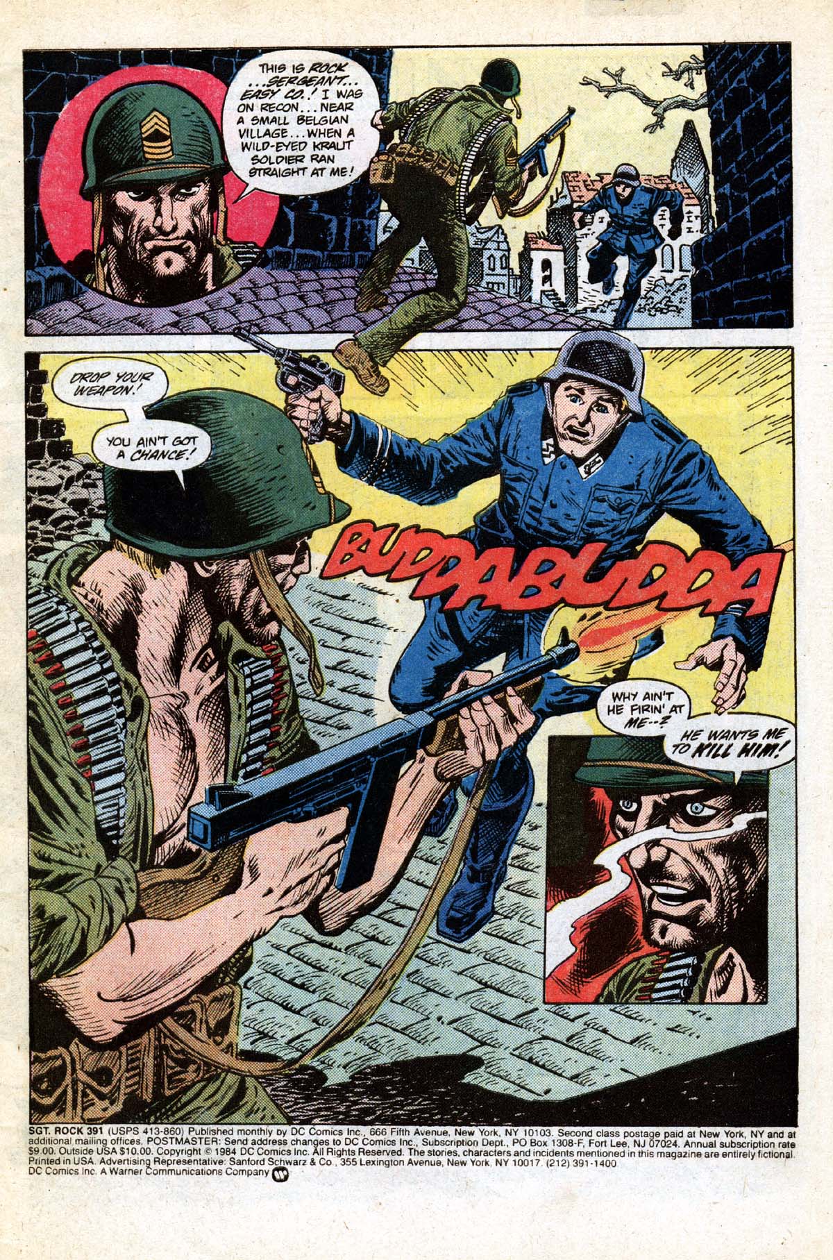 Read online Sgt. Rock comic -  Issue #391 - 2