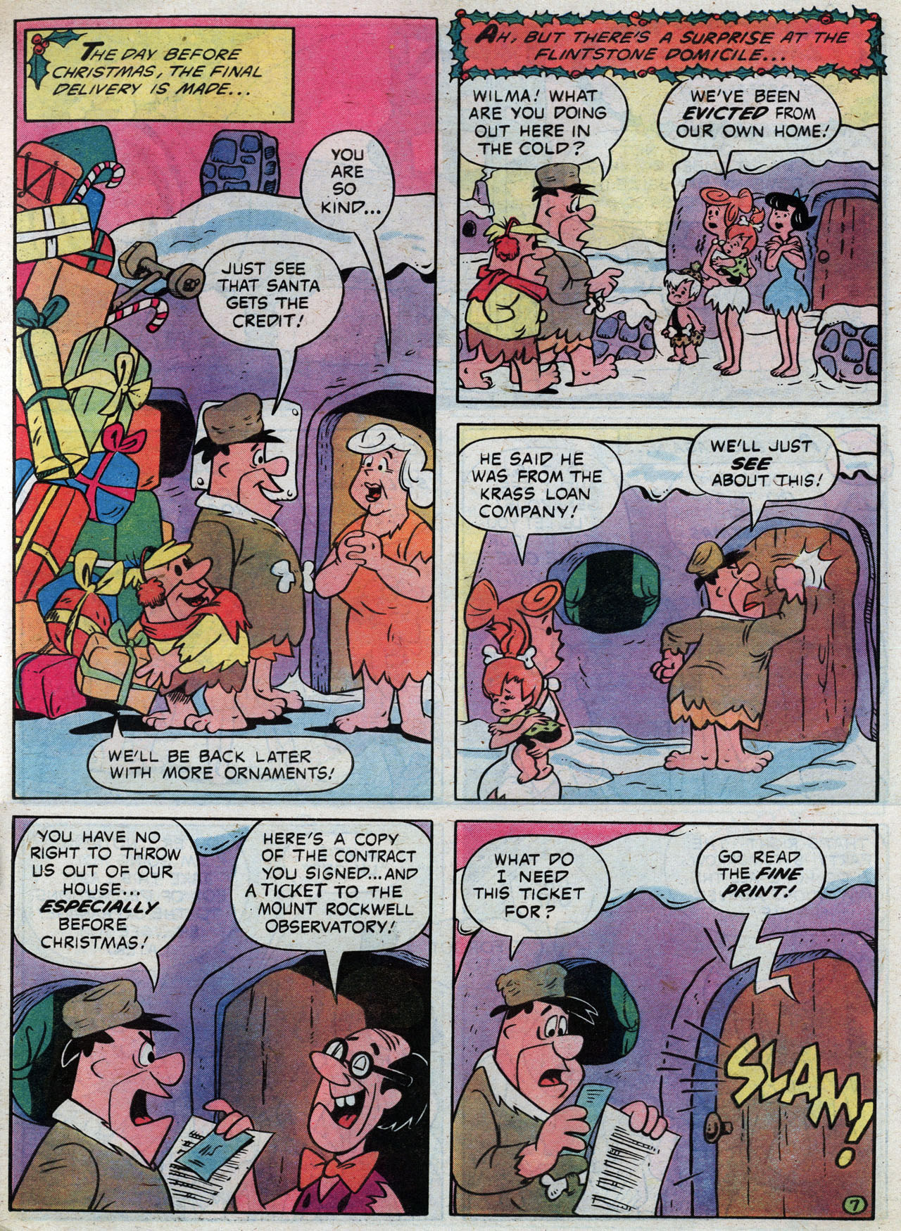 Read online The Flintstones Christmas Party comic -  Issue # Full - 9