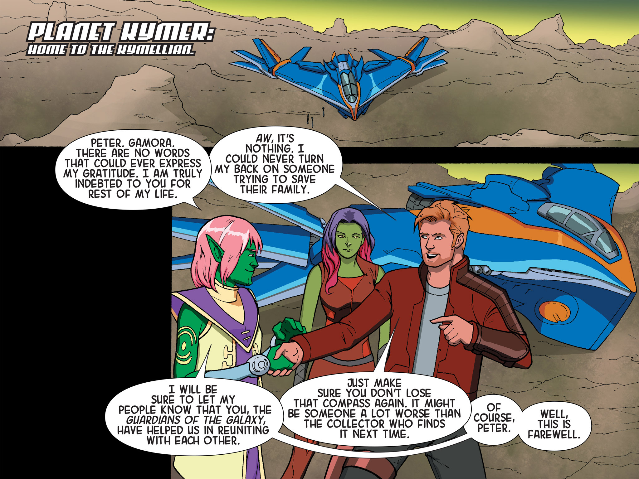 Read online Guardians of the Galaxy: Awesome Mix Infinite Comic comic -  Issue #7 - 66