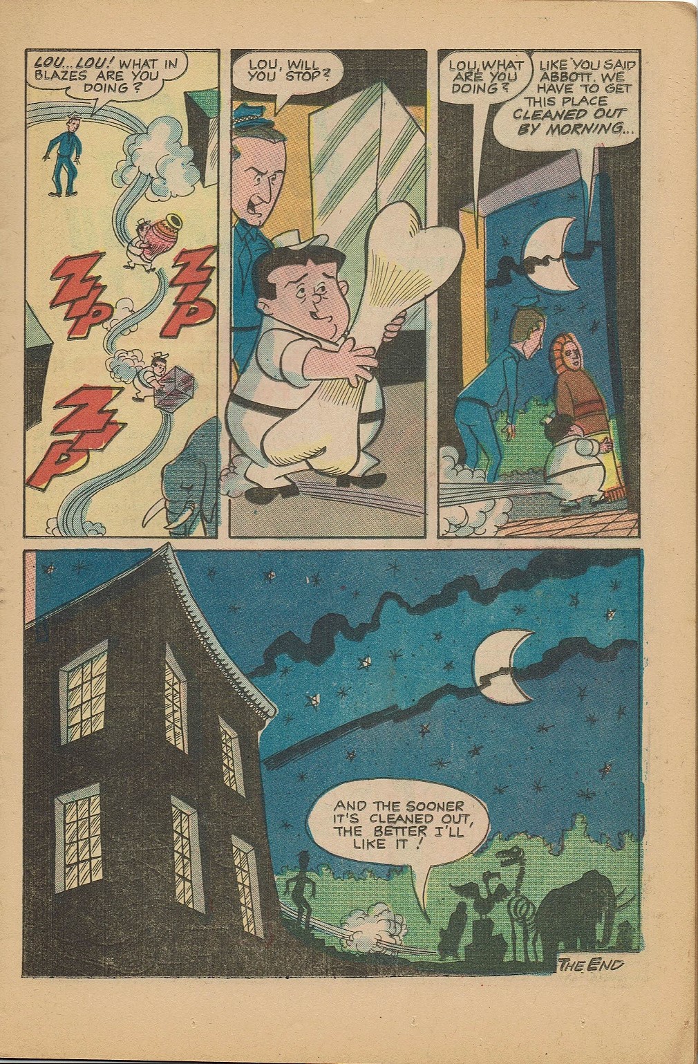 Read online Abbott & Costello comic -  Issue #12 - 13