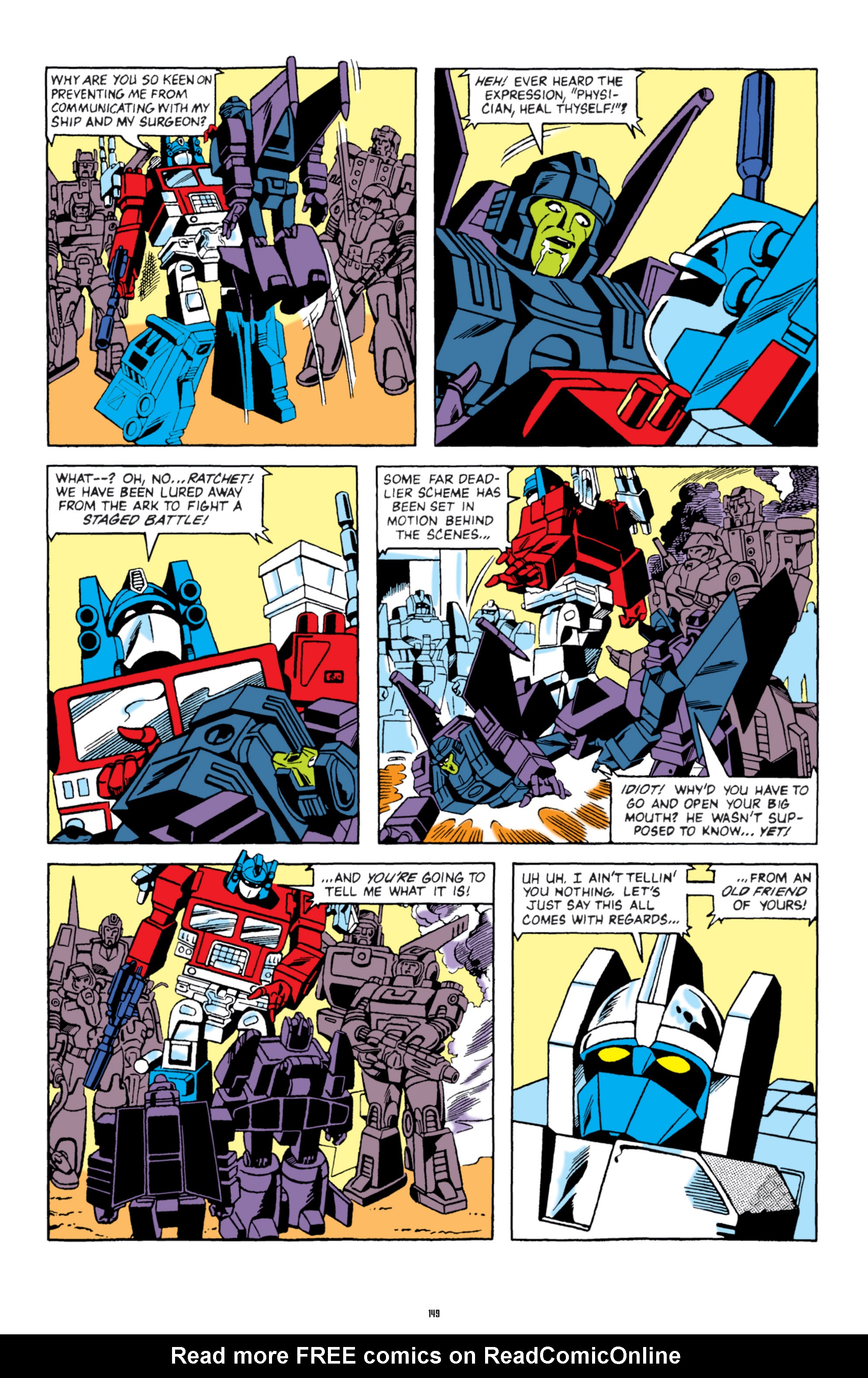 Read online The Transformers Classics comic -  Issue # TPB 5 - 150