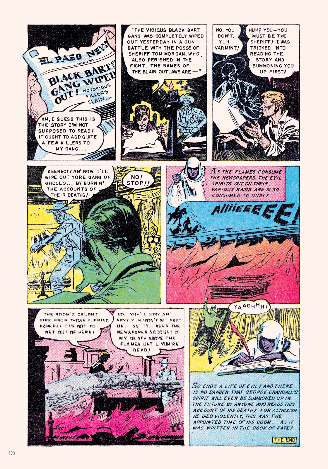 Classic Monsters of Pre-Code Horror Comics: Ghosts issue TPB - Page 121