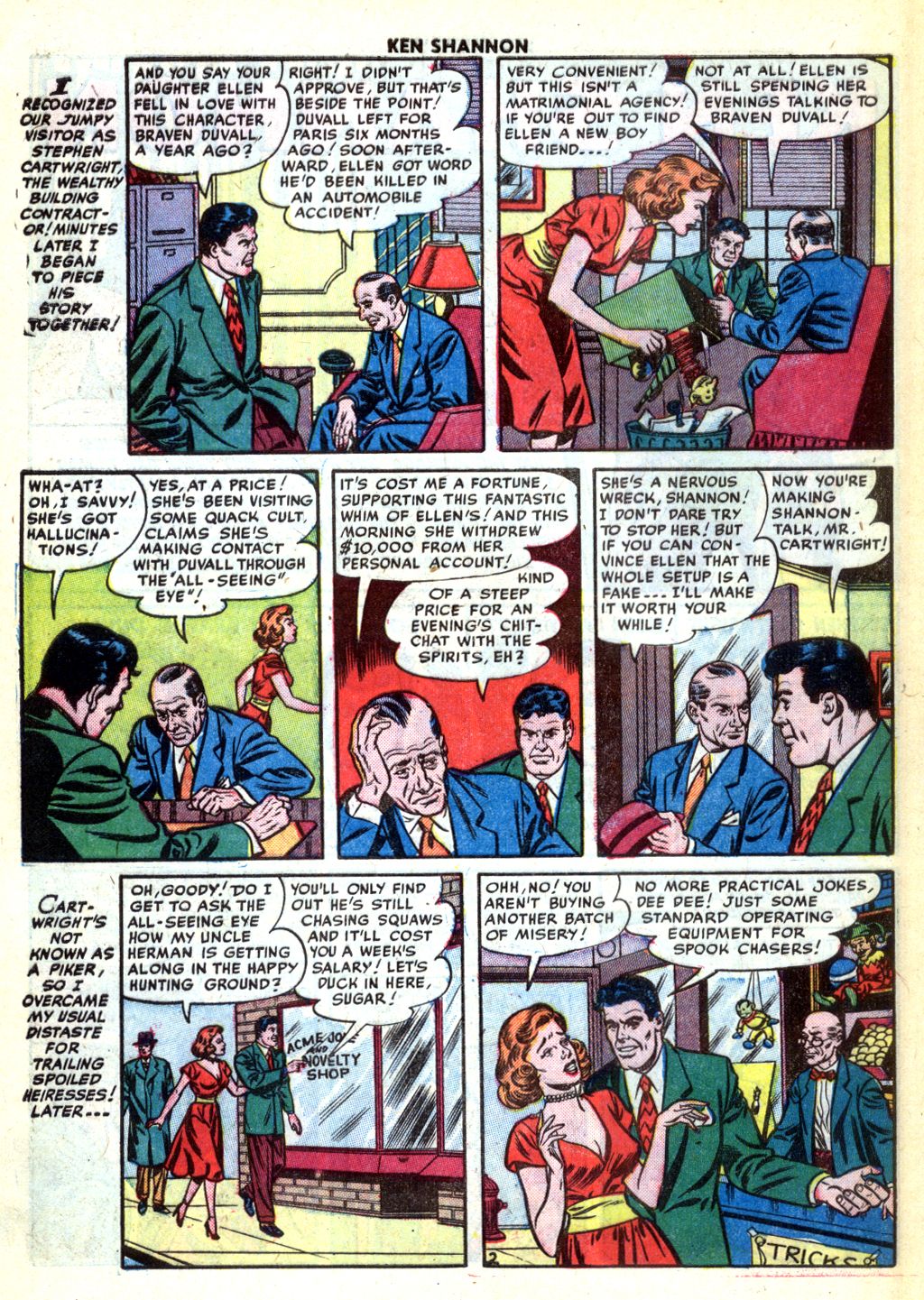 Read online Ken Shannon comic -  Issue #4 - 28