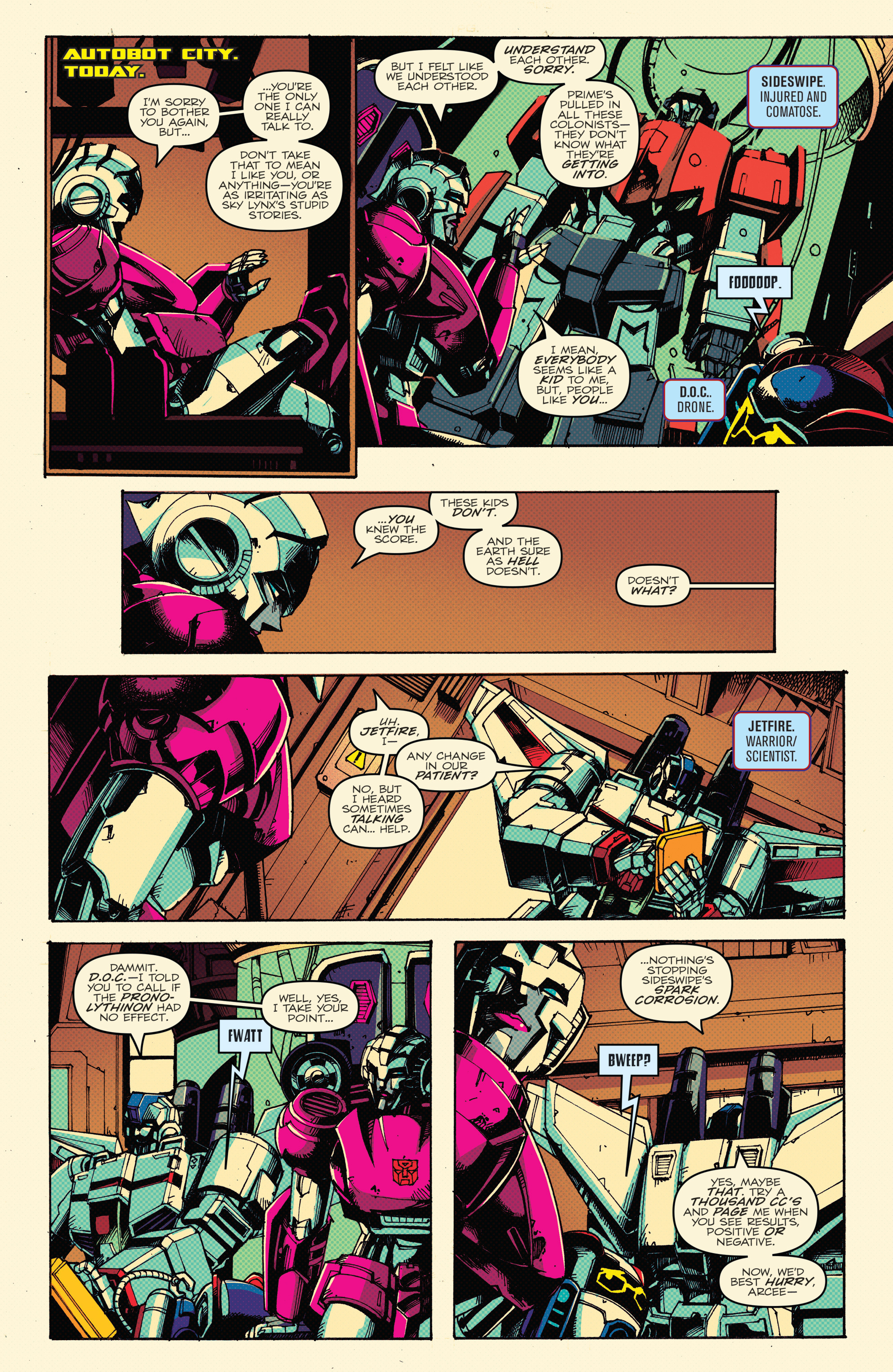 Read online Optimus Prime comic -  Issue #2 - 18