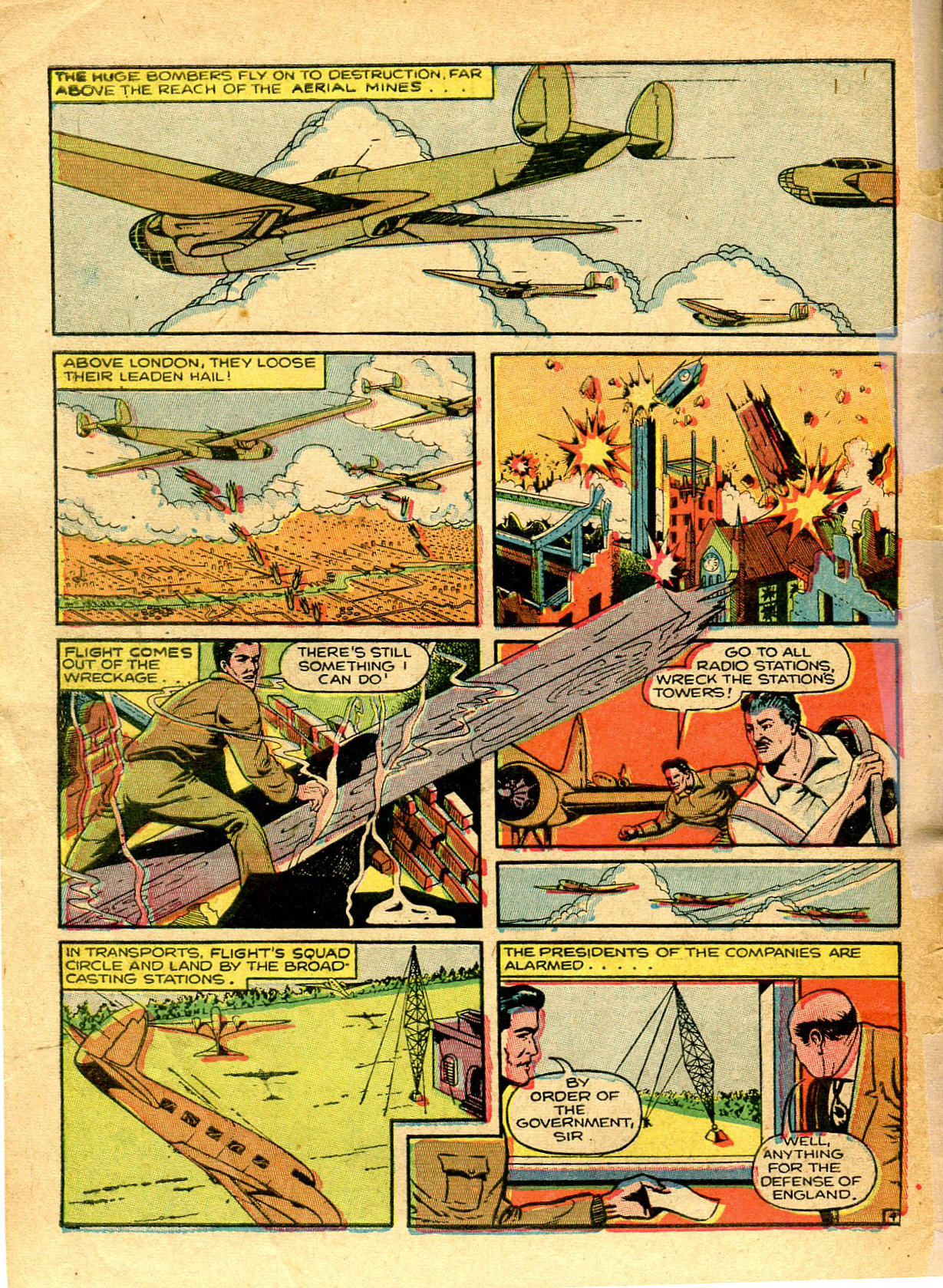 Read online Captain Flight Comics comic -  Issue #8 - 6