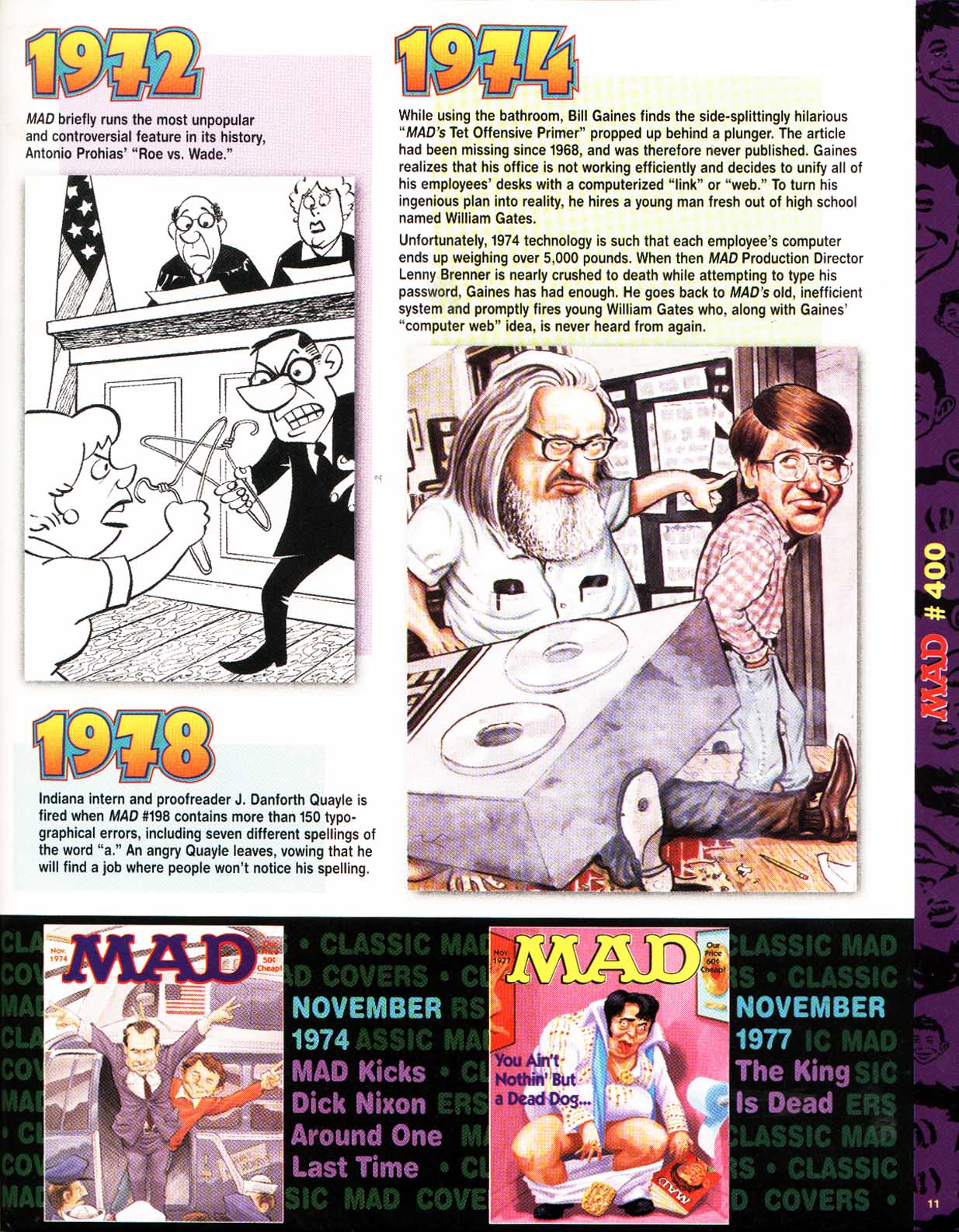 Read online MAD comic -  Issue #400 - 13