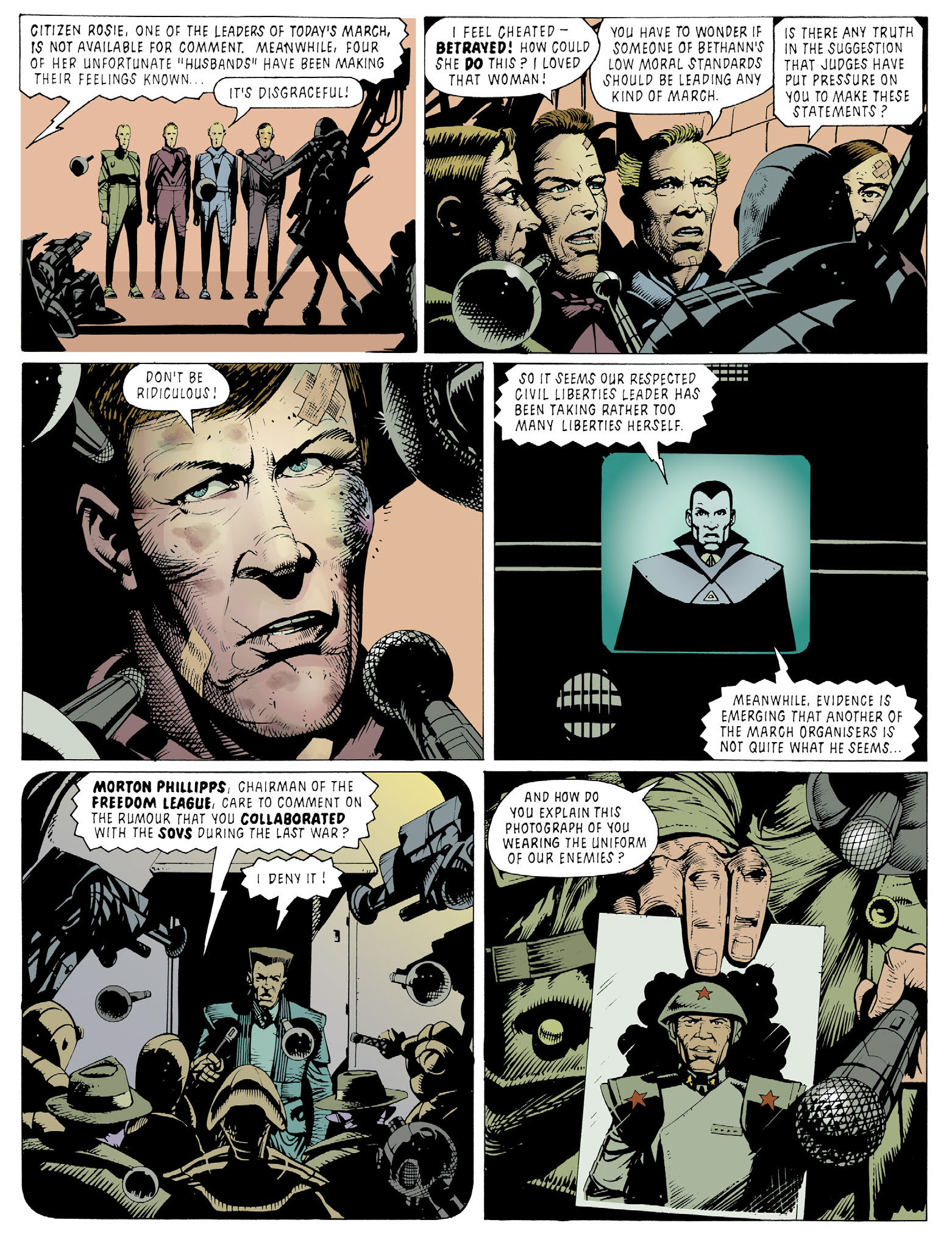 Read online Essential Judge Dredd: America comic -  Issue # TPB (Part 1) - 23