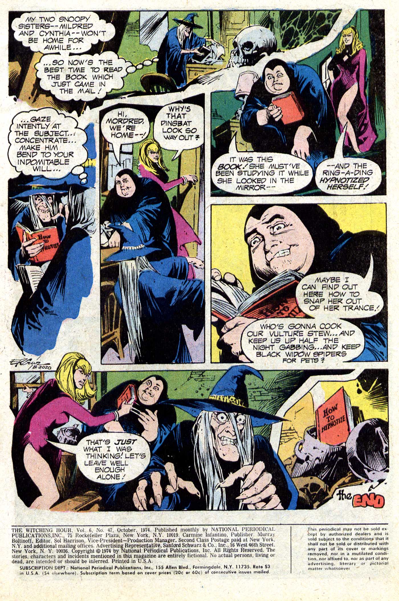 Read online The Witching Hour (1969) comic -  Issue #47 - 2