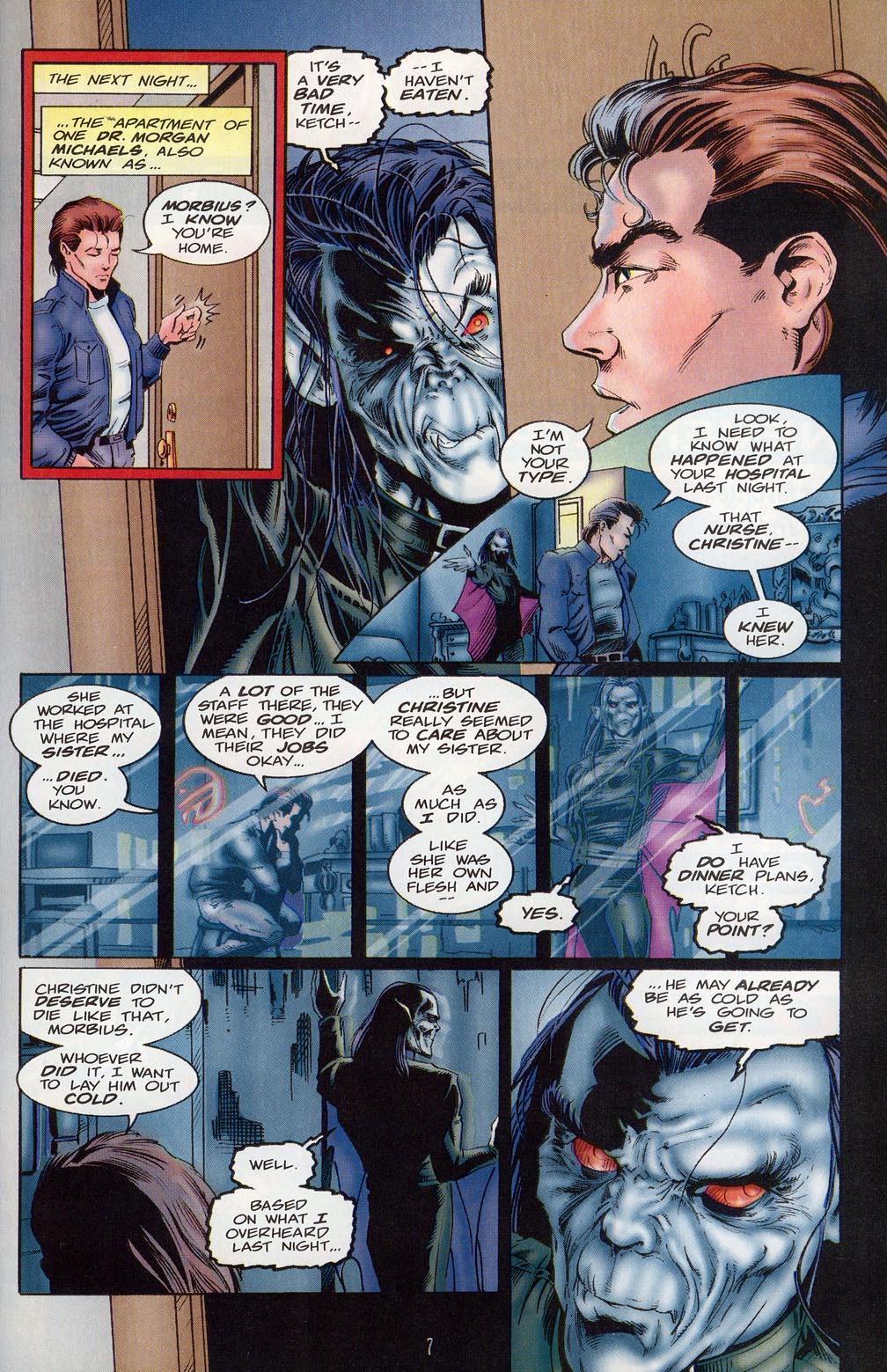 Read online Midnight Sons Unlimited comic -  Issue #7 - 7