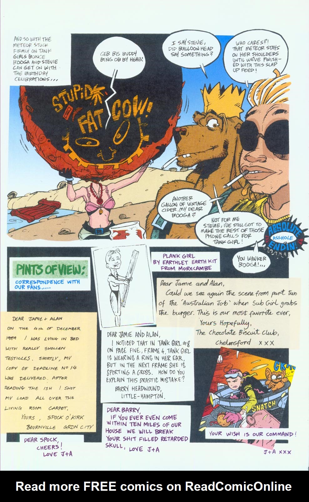 Read online Hewlett and Martin's Tank Girl comic -  Issue # TPB - 117