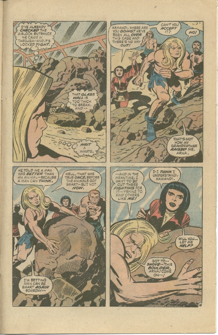 Read online Kamandi, The Last Boy On Earth comic -  Issue #39 - 15