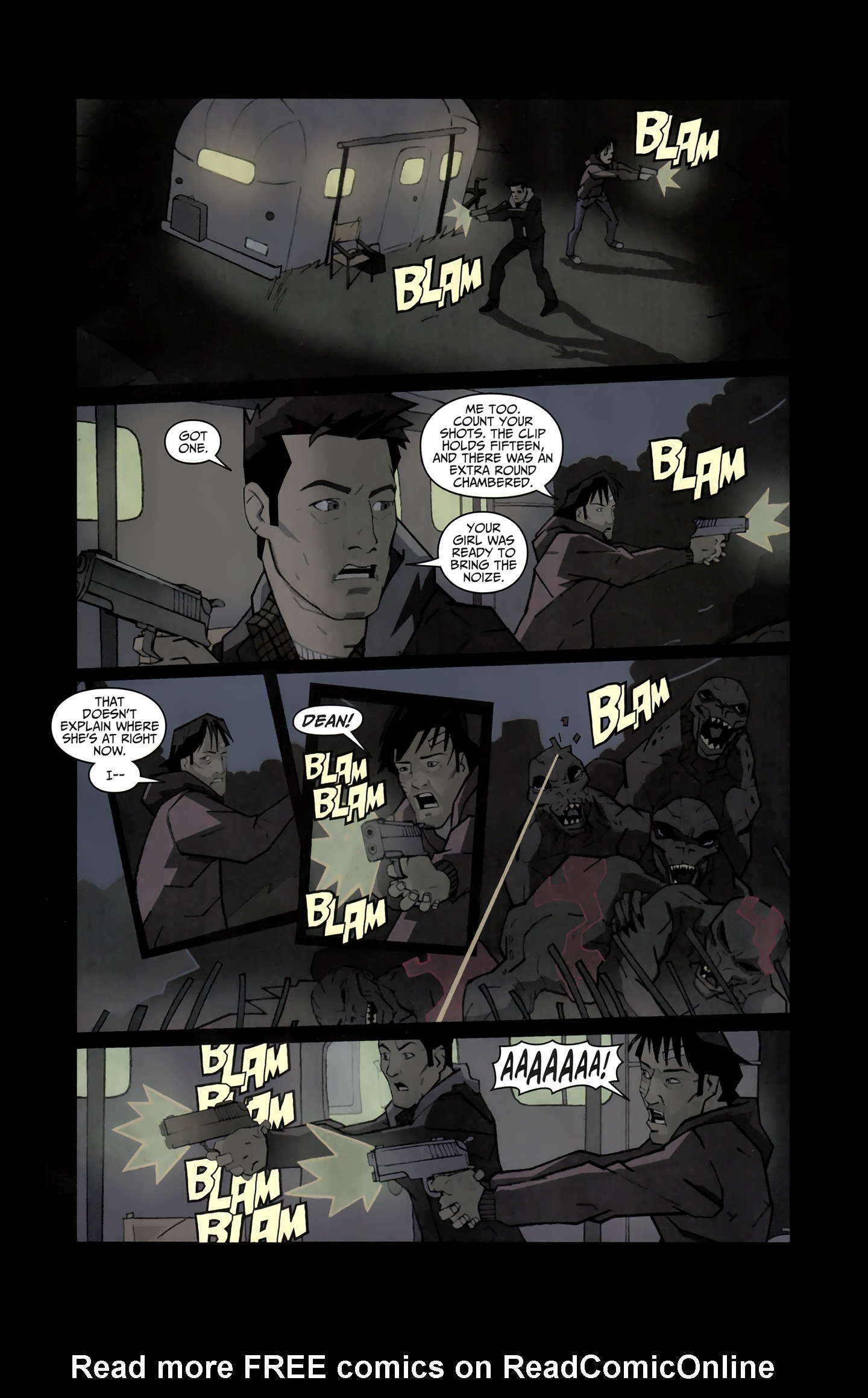 Read online Supernatural comic -  Issue #5 - 17