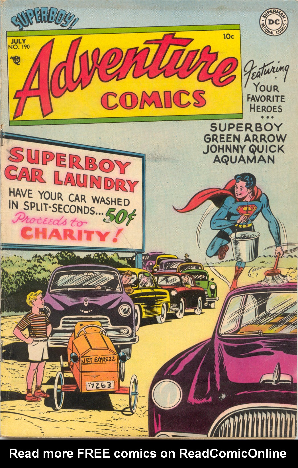 Read online Adventure Comics (1938) comic -  Issue #190 - 1