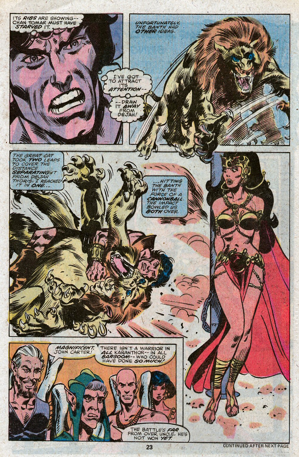 Read online John Carter Warlord of Mars comic -  Issue #21 - 14