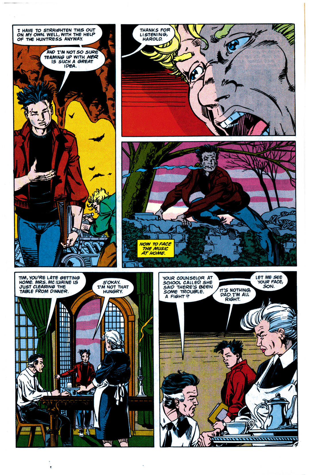 Read online Robin III: Cry of the Huntress comic -  Issue #3 - 5