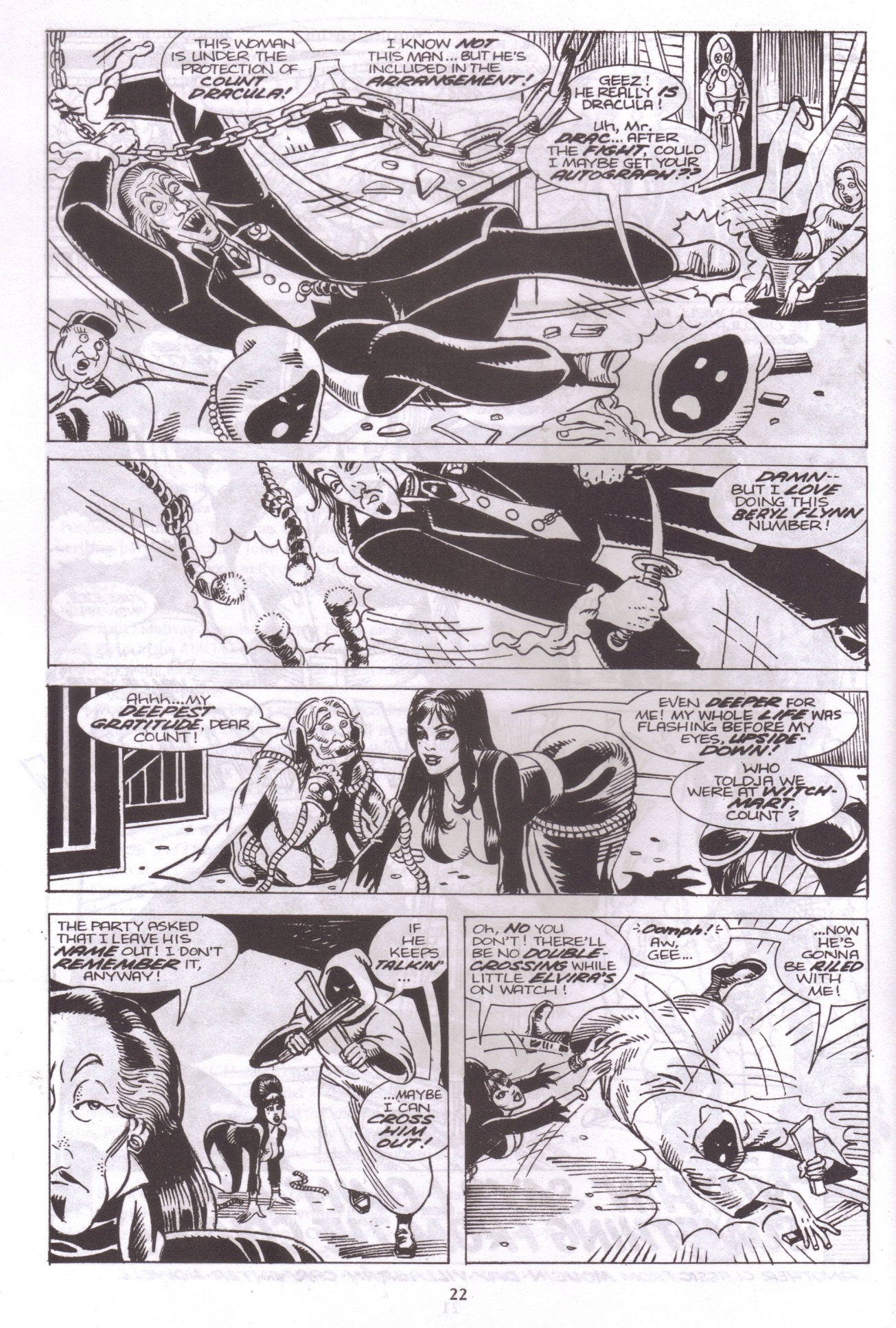 Read online Elvira, Mistress of the Dark comic -  Issue #47 - 21