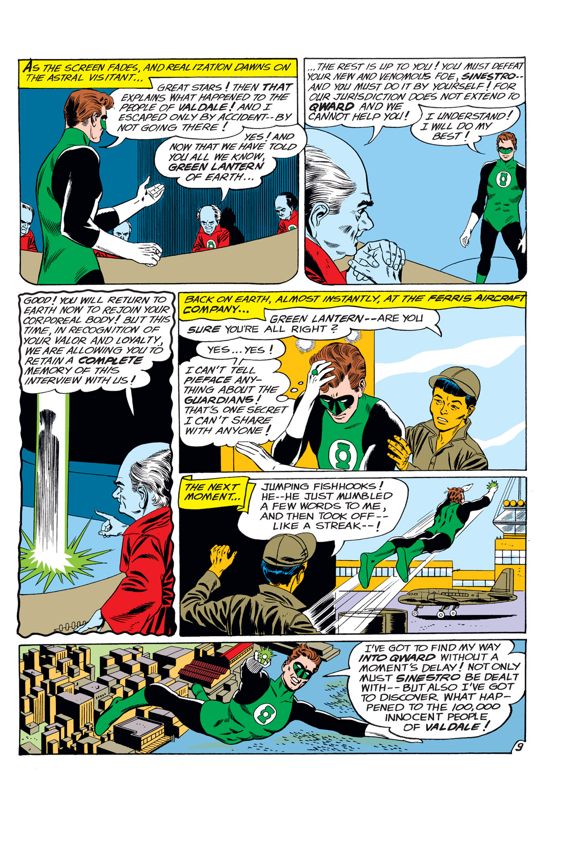 Read online Green Lantern (1960) comic -  Issue #7 - 10