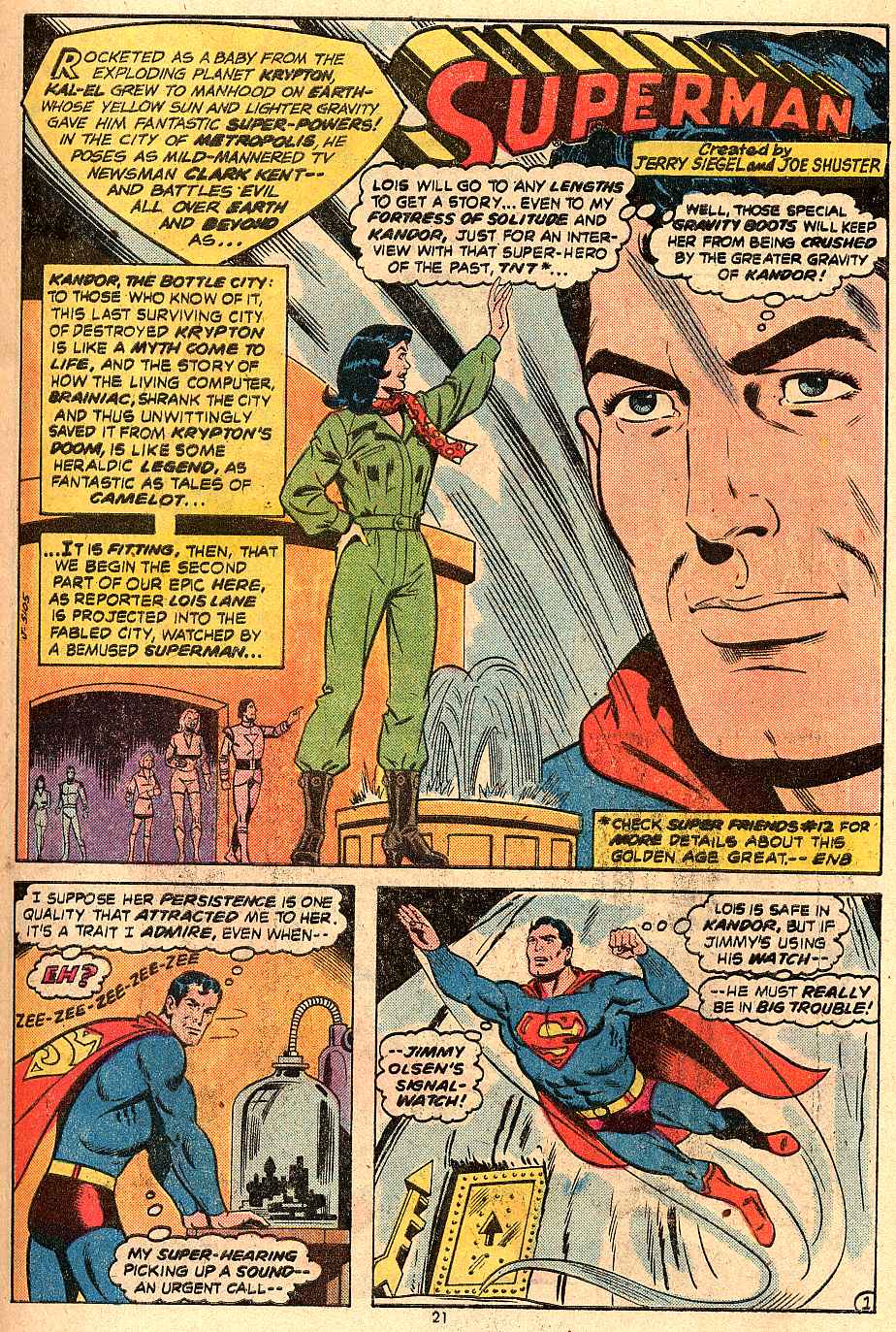 Read online The Superman Family comic -  Issue #190 - 23