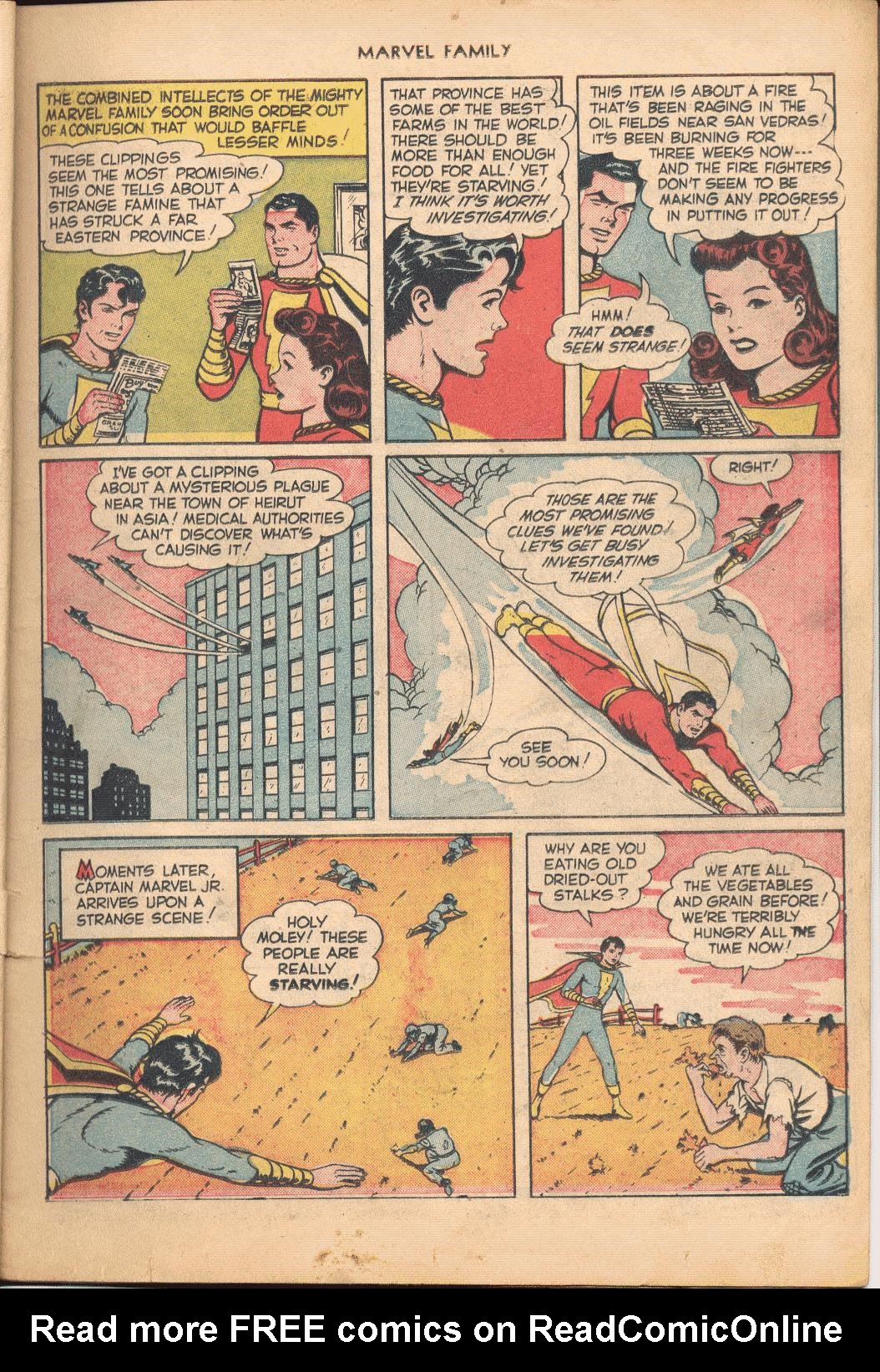Read online The Marvel Family comic -  Issue #48 - 6