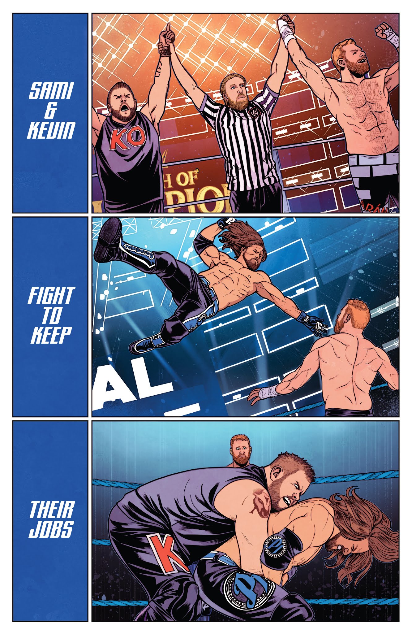Read online WWE comic -  Issue #20 - 16