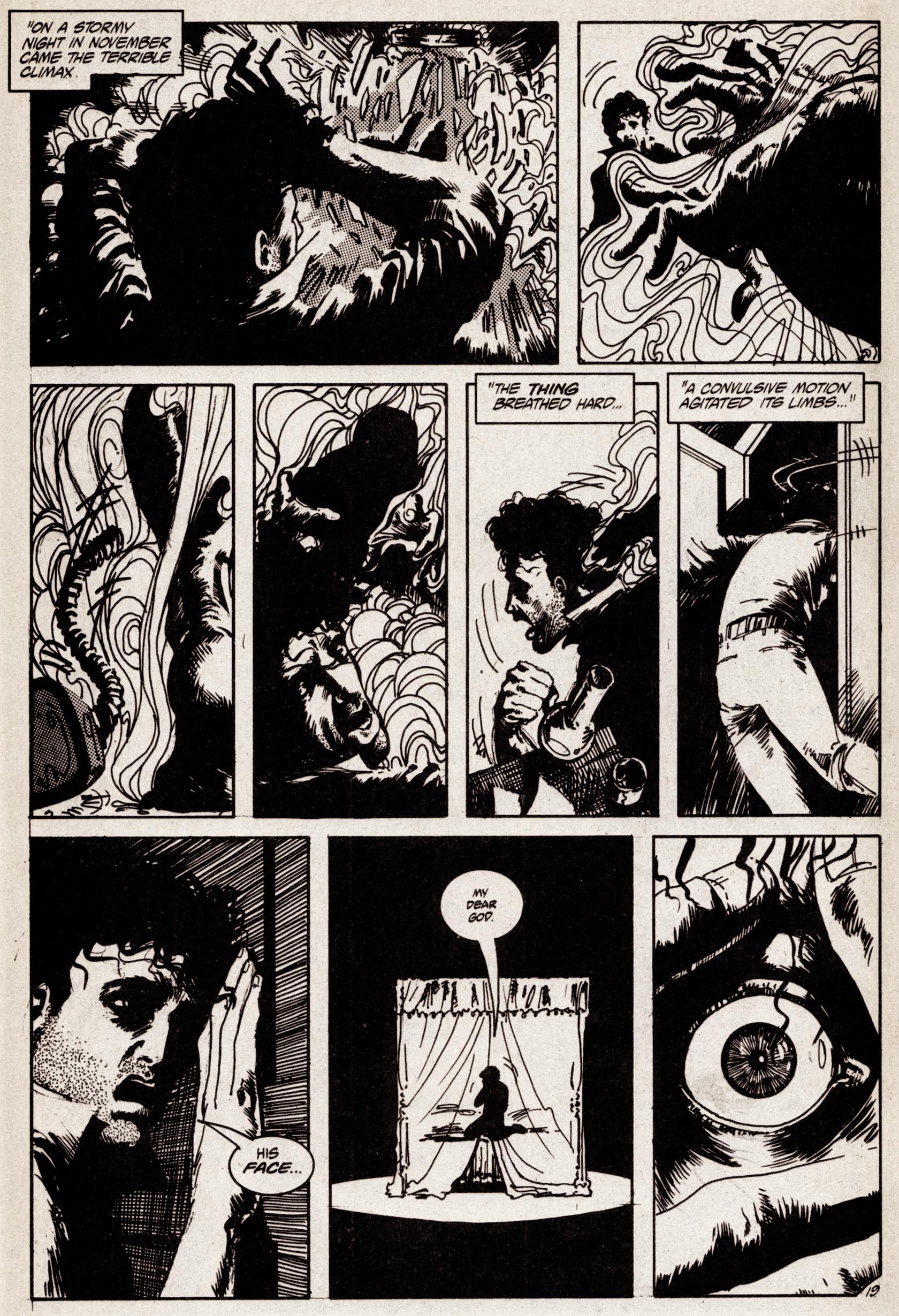 Read online Frankenstein (1989) comic -  Issue #1 - 21