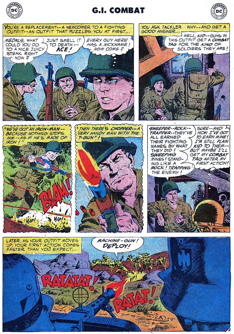 Read online G.I. Combat (1952) comic -  Issue #55 - 12