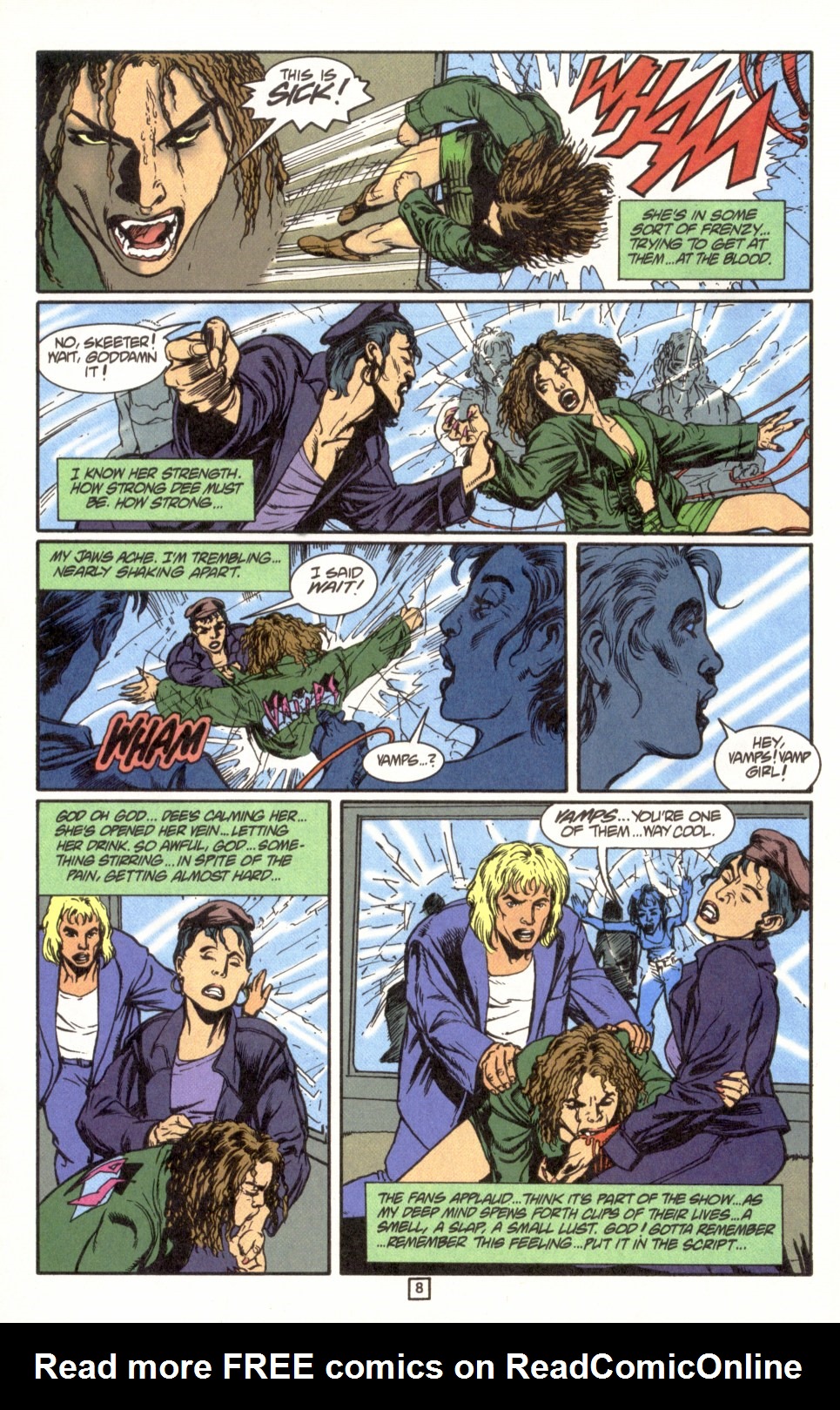 Read online Vamps: Hollywood & Vein comic -  Issue #3 - 9