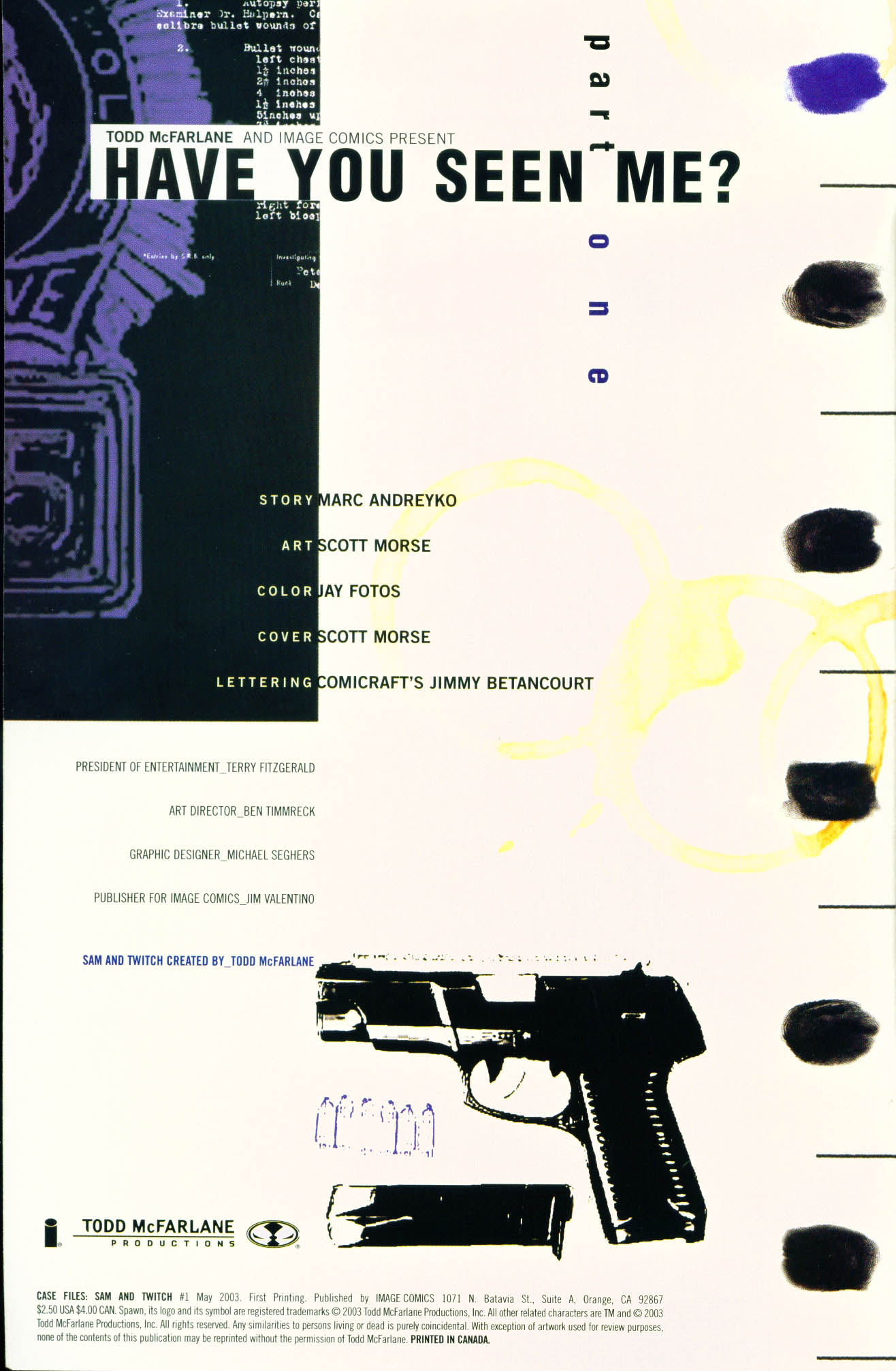 Read online Case Files: Sam and Twitch comic -  Issue #1 - 2