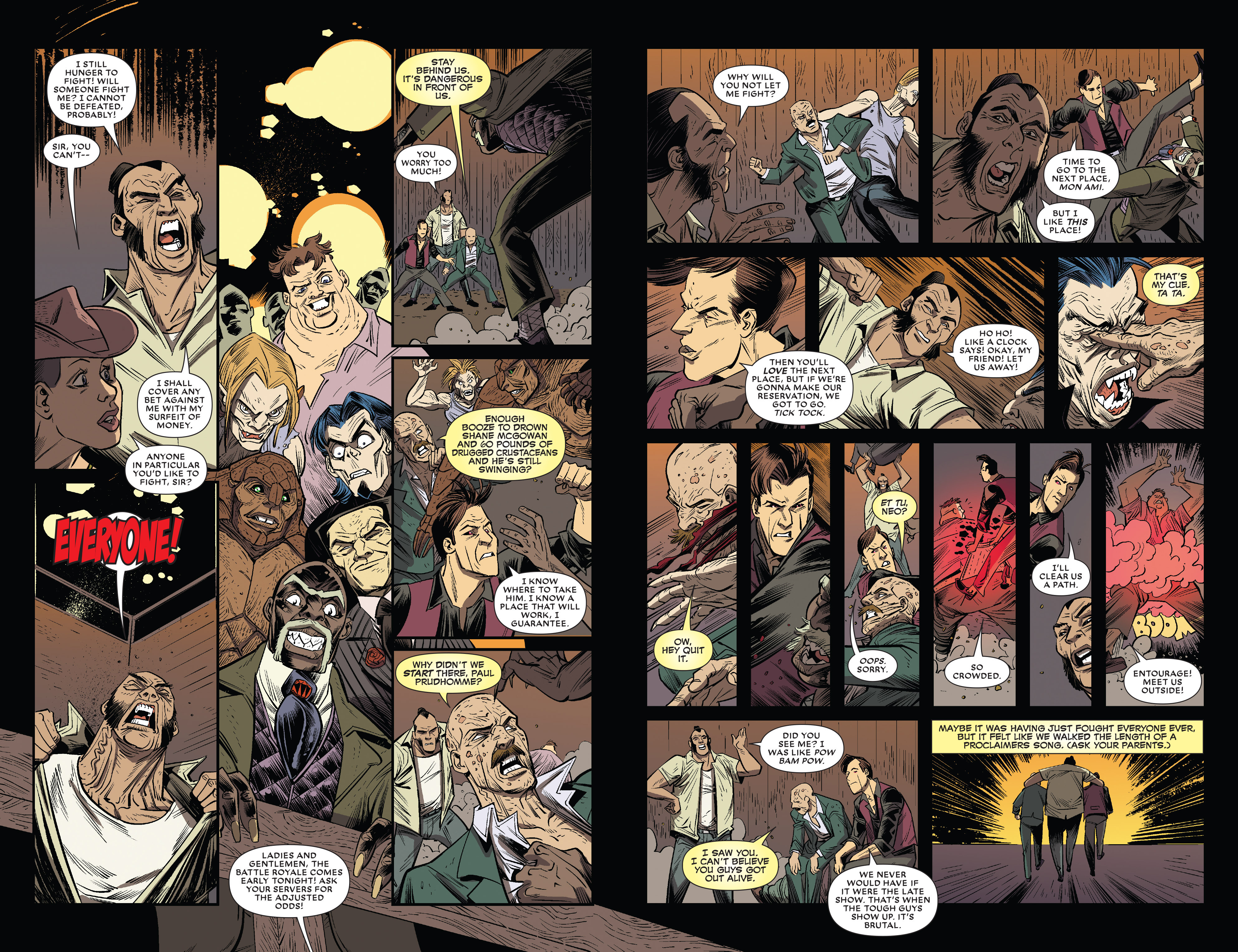 Read online Deadpool V Gambit comic -  Issue #2 - 13