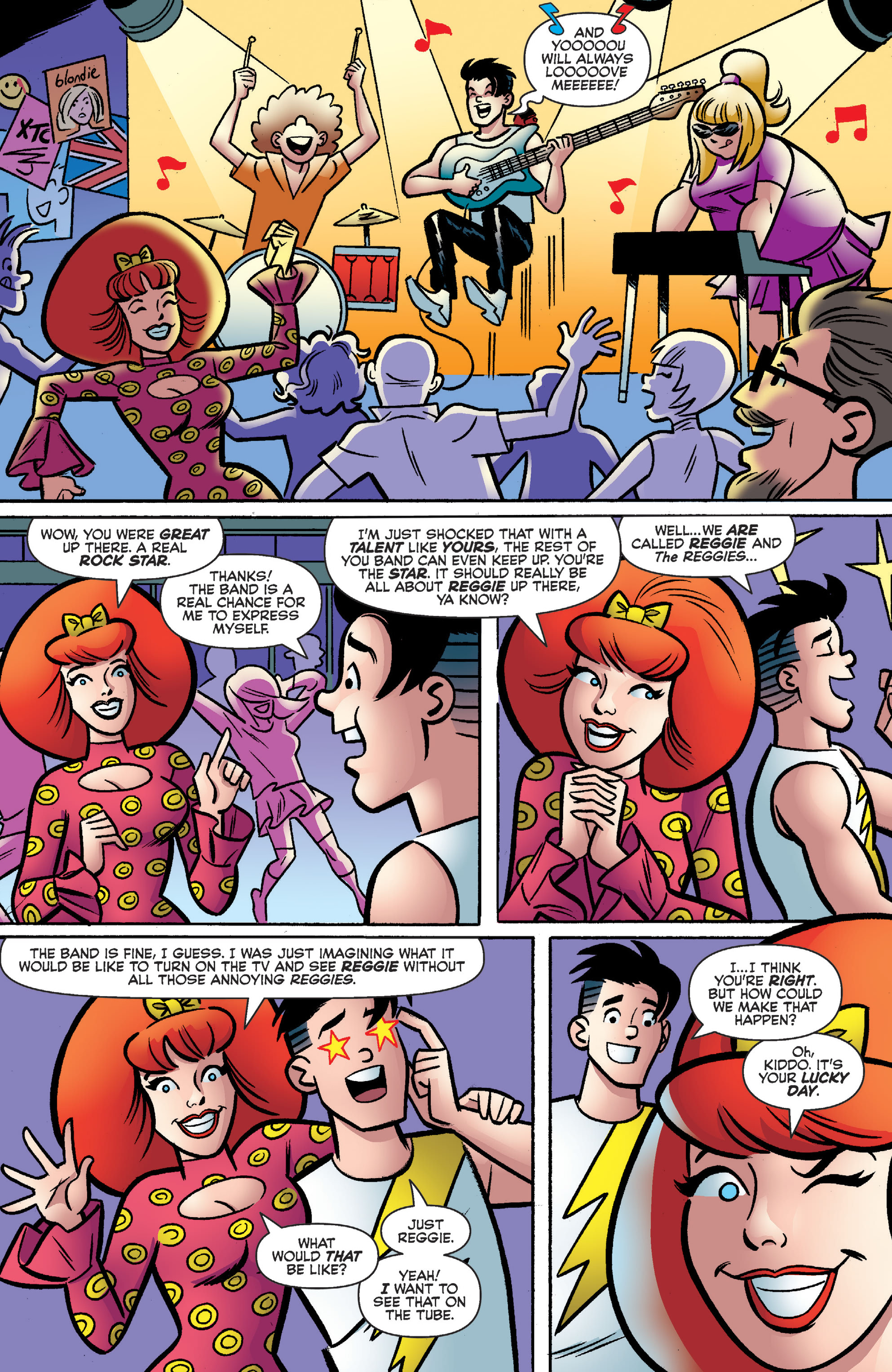 Read online Archie Meets The B-52s comic -  Issue # Full - 16