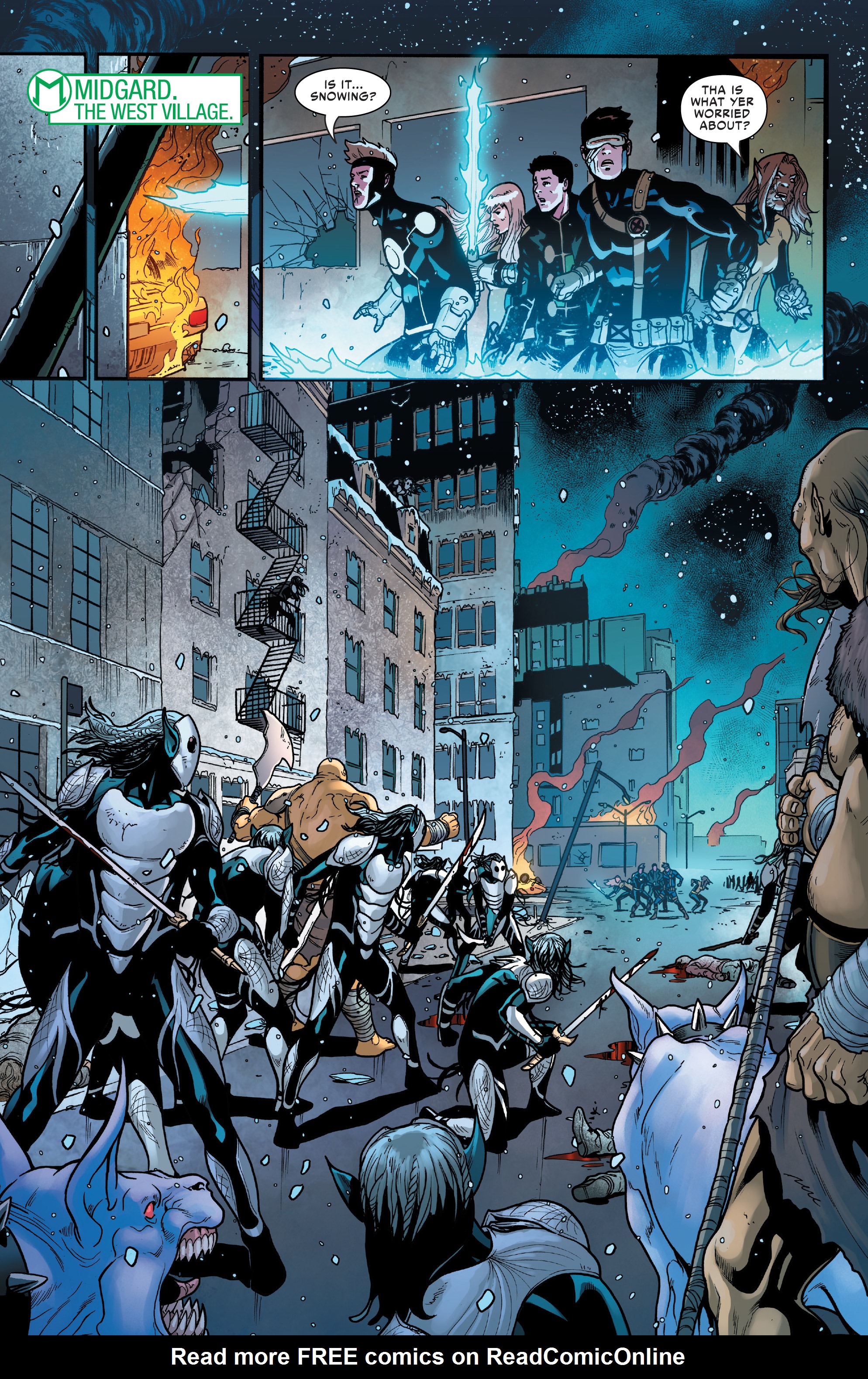 Read online War of the Realms: Uncanny X-Men comic -  Issue # _TPB - 11