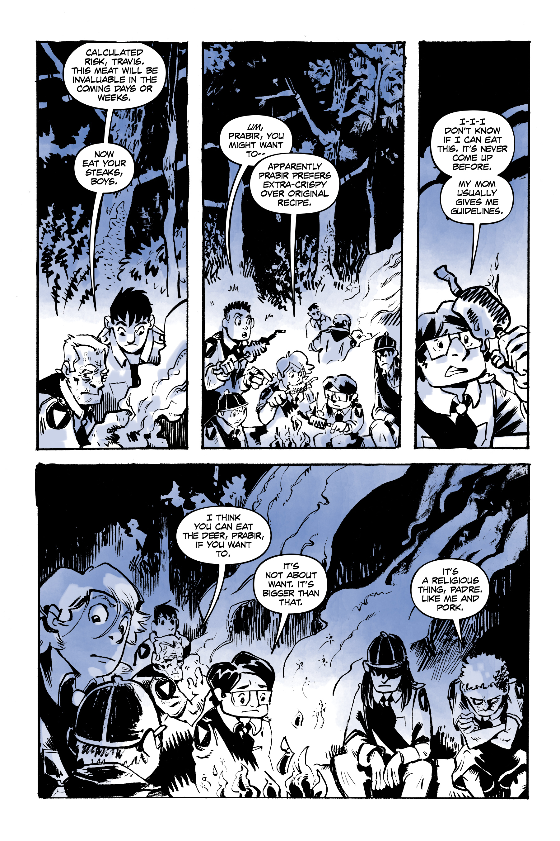 Read online Junior Braves of the Apocalypse: Out of the Woods comic -  Issue # TPB (Part 1) - 14