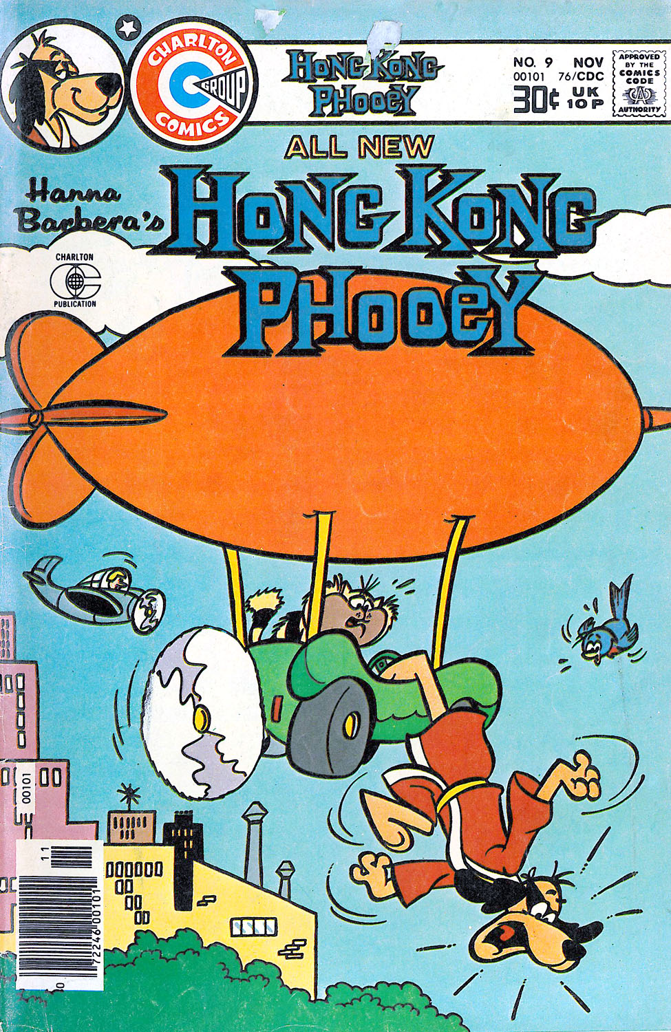 Read online Hong Kong Phooey comic -  Issue #9 - 1
