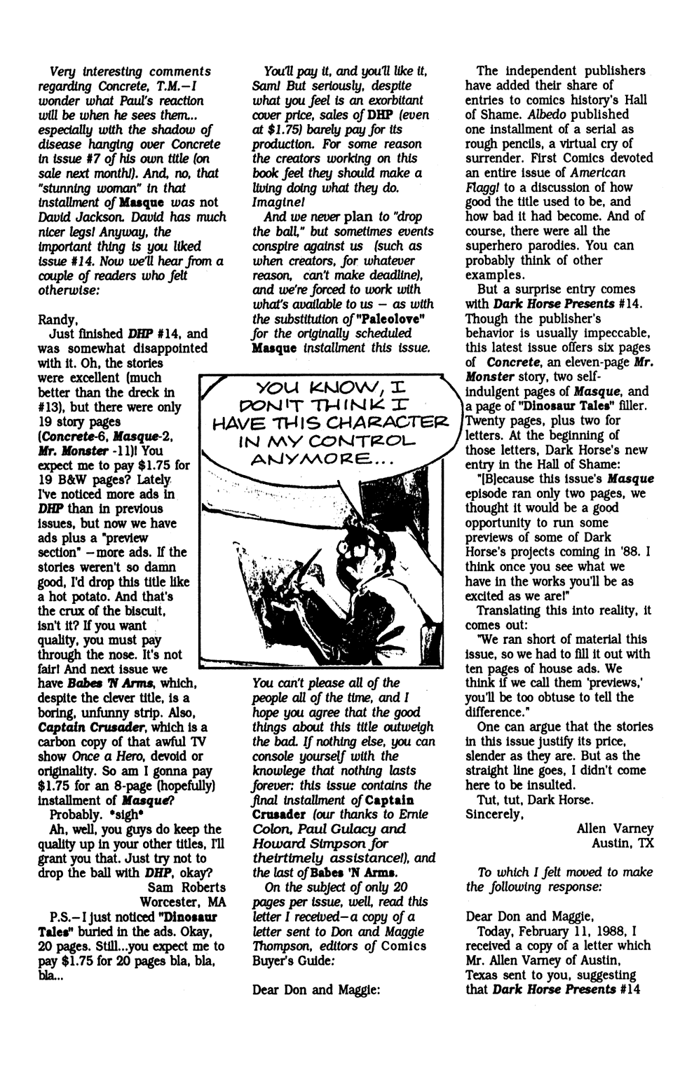 Dark Horse Presents (1986) Issue #16 #21 - English 22