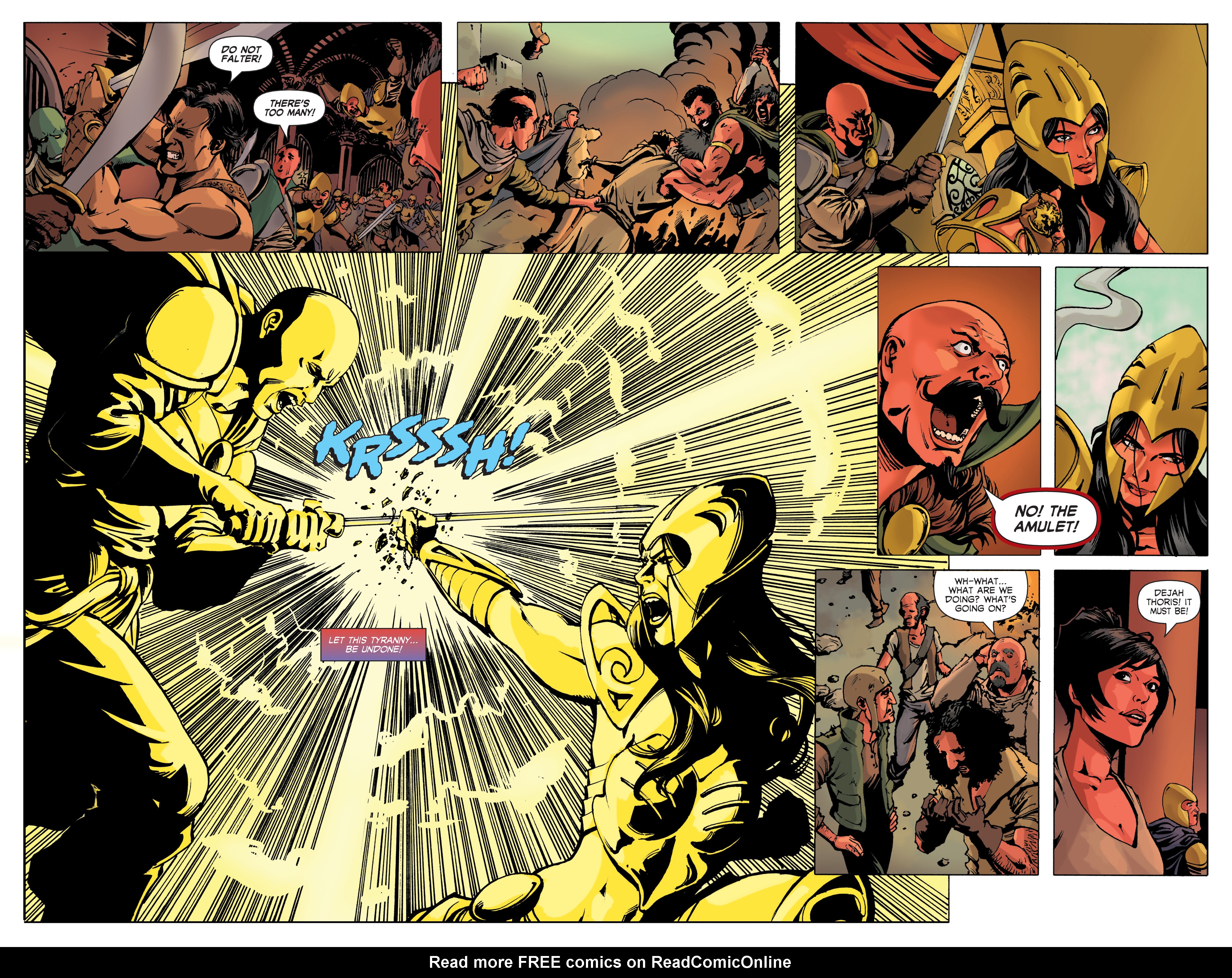 Read online Dejah Thoris comic -  Issue #6 - 18