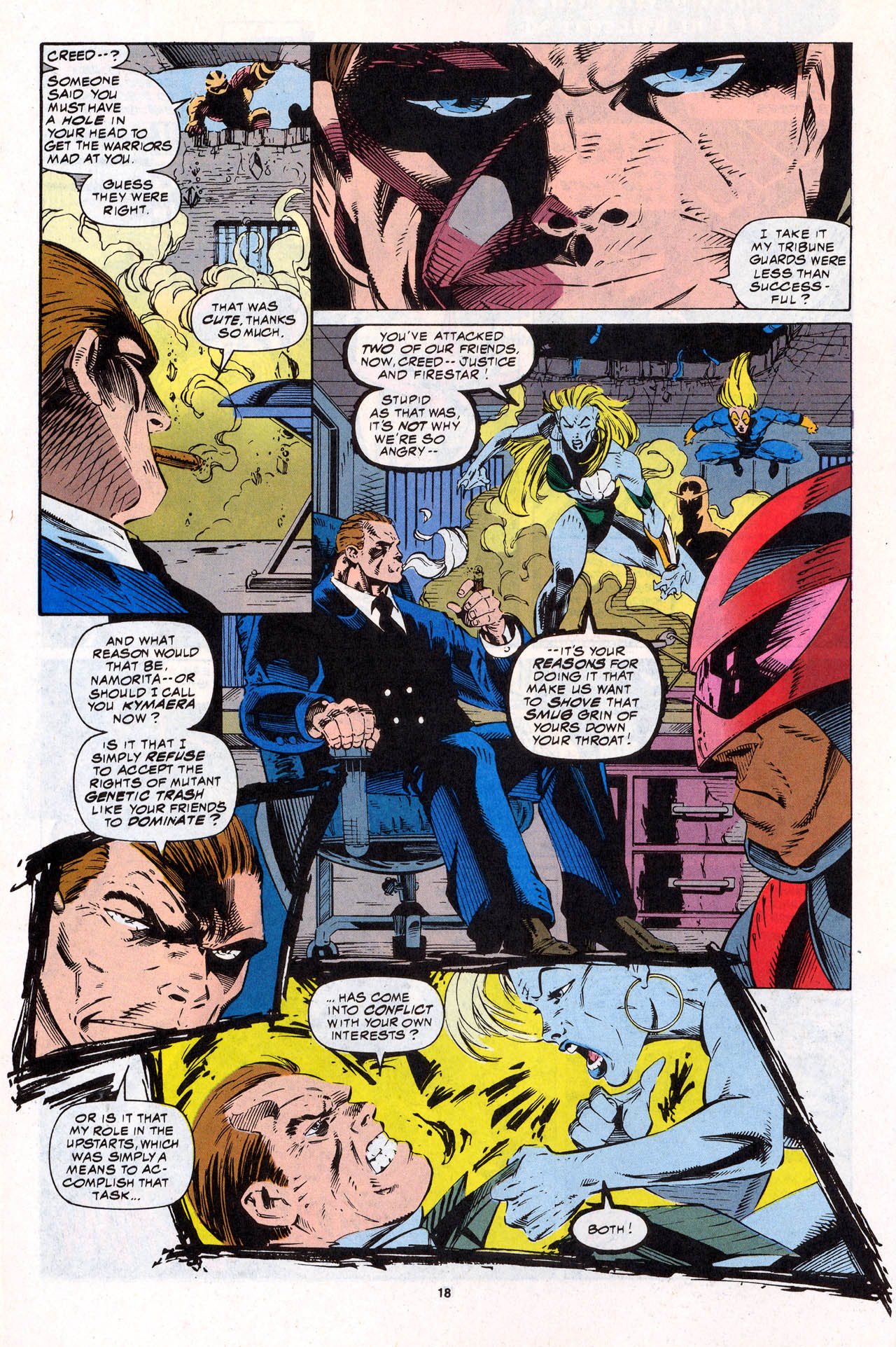 Read online X-Force (1991) comic -  Issue #33 - 18