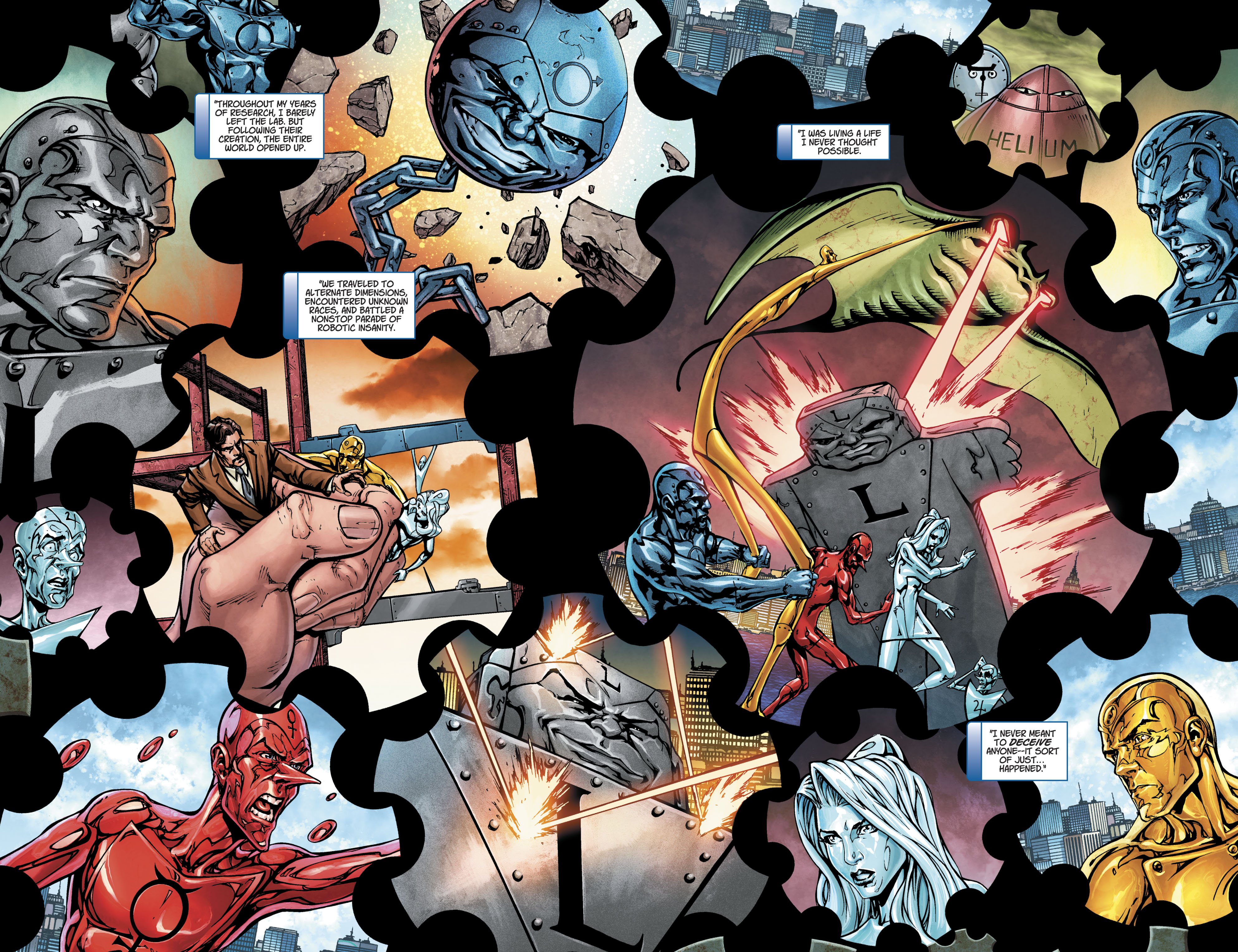 Read online Metal Men (2019) comic -  Issue #1 - 6