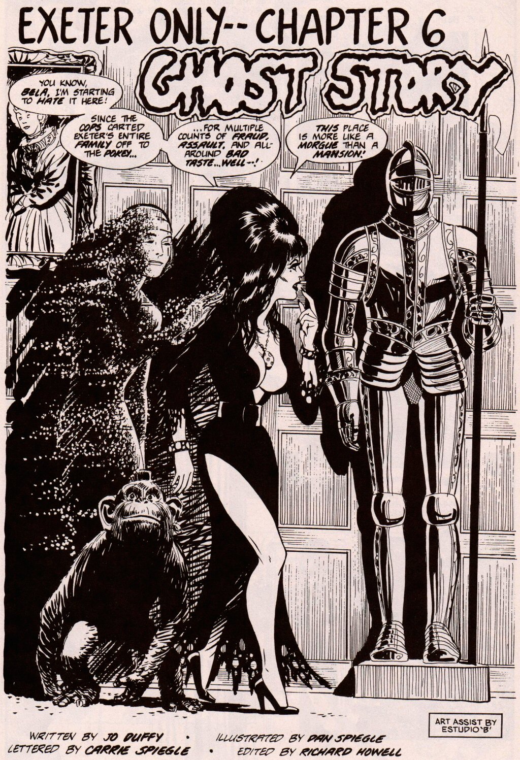 Read online Elvira, Mistress of the Dark comic -  Issue #6 - 23
